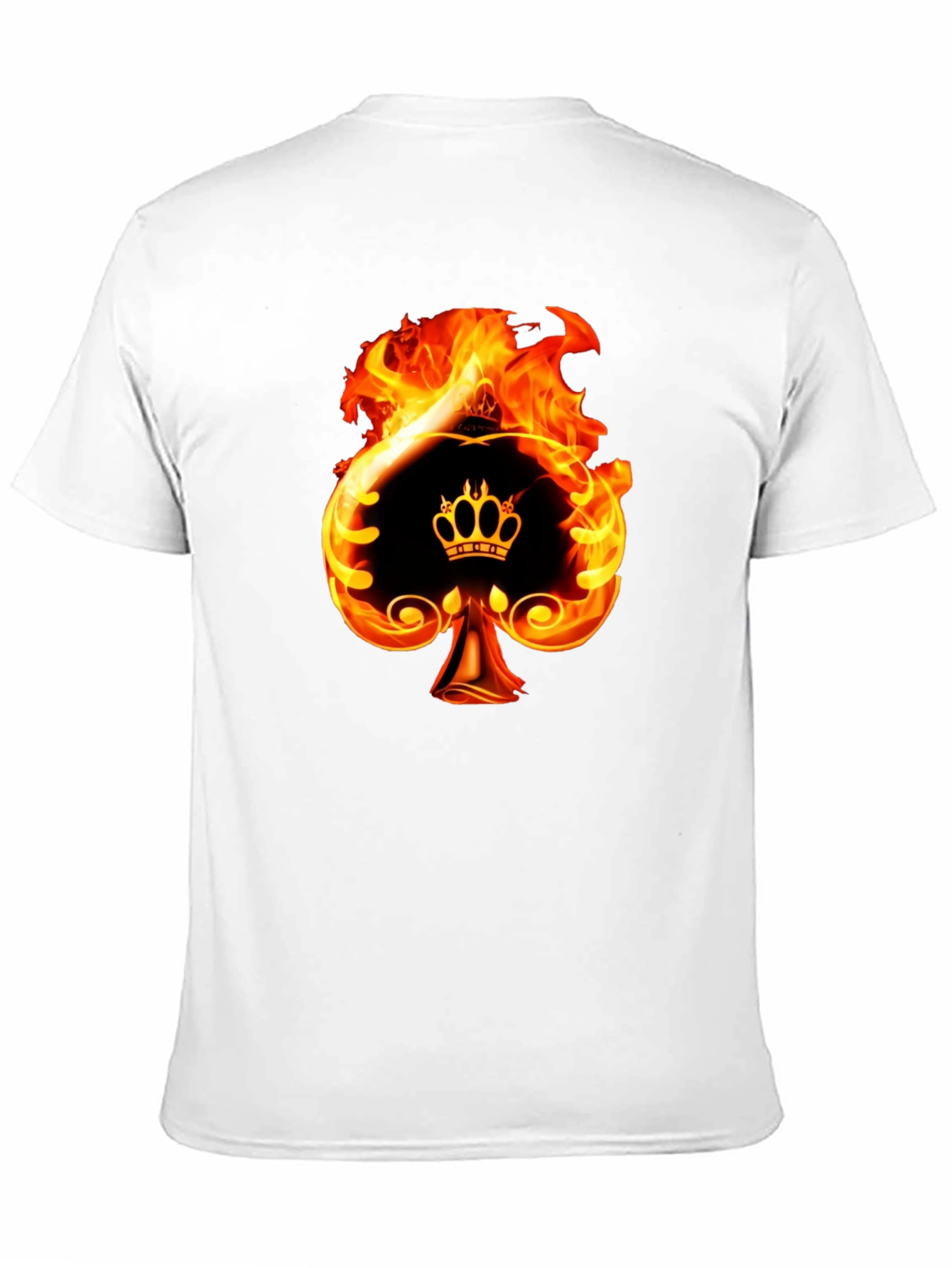 Fiery Spade King Graphic Tee