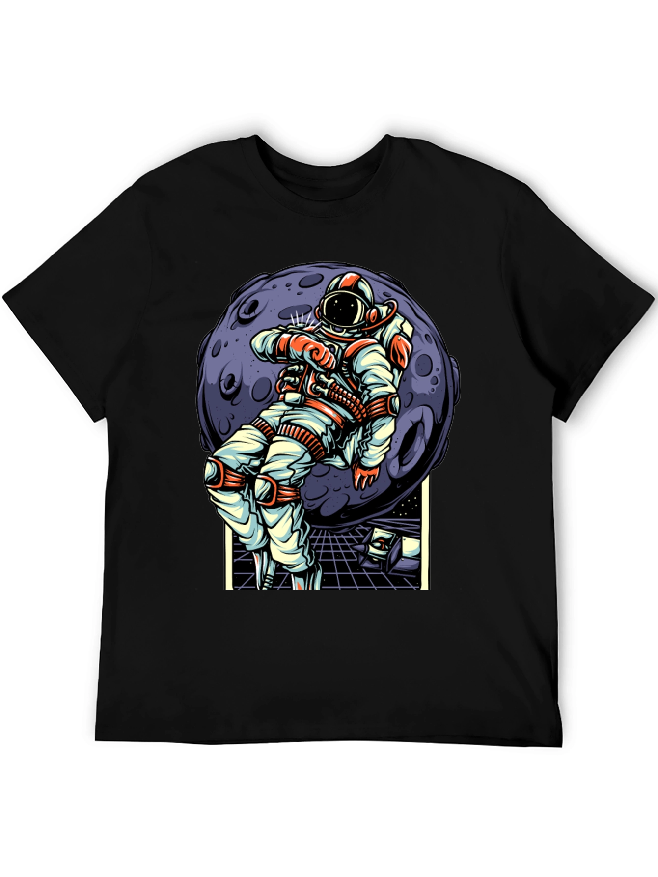 Astronaut Moonwalk T-Shirt - Space Adventure Tee