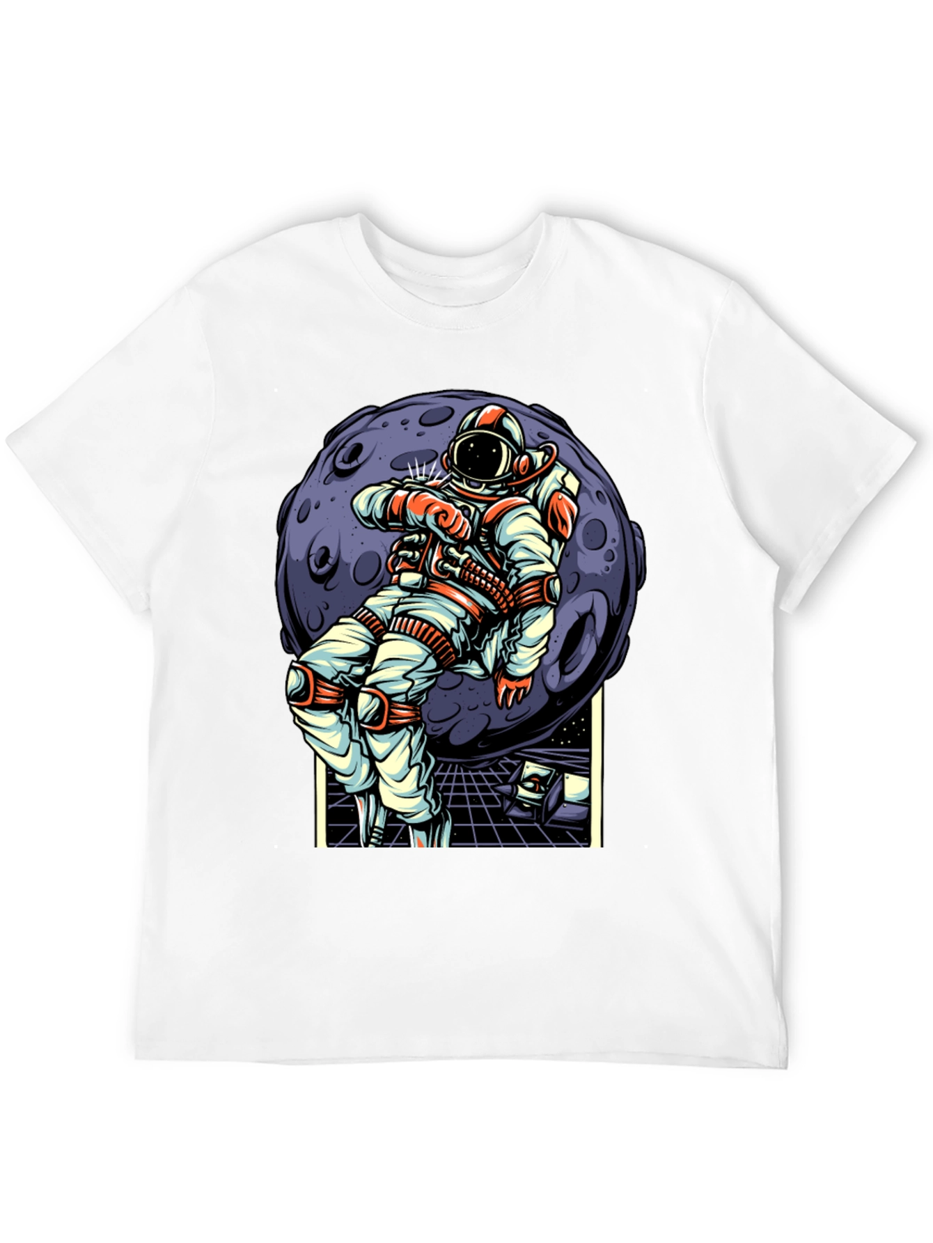 Astronaut Moonwalk T-Shirt - Space Adventure Tee