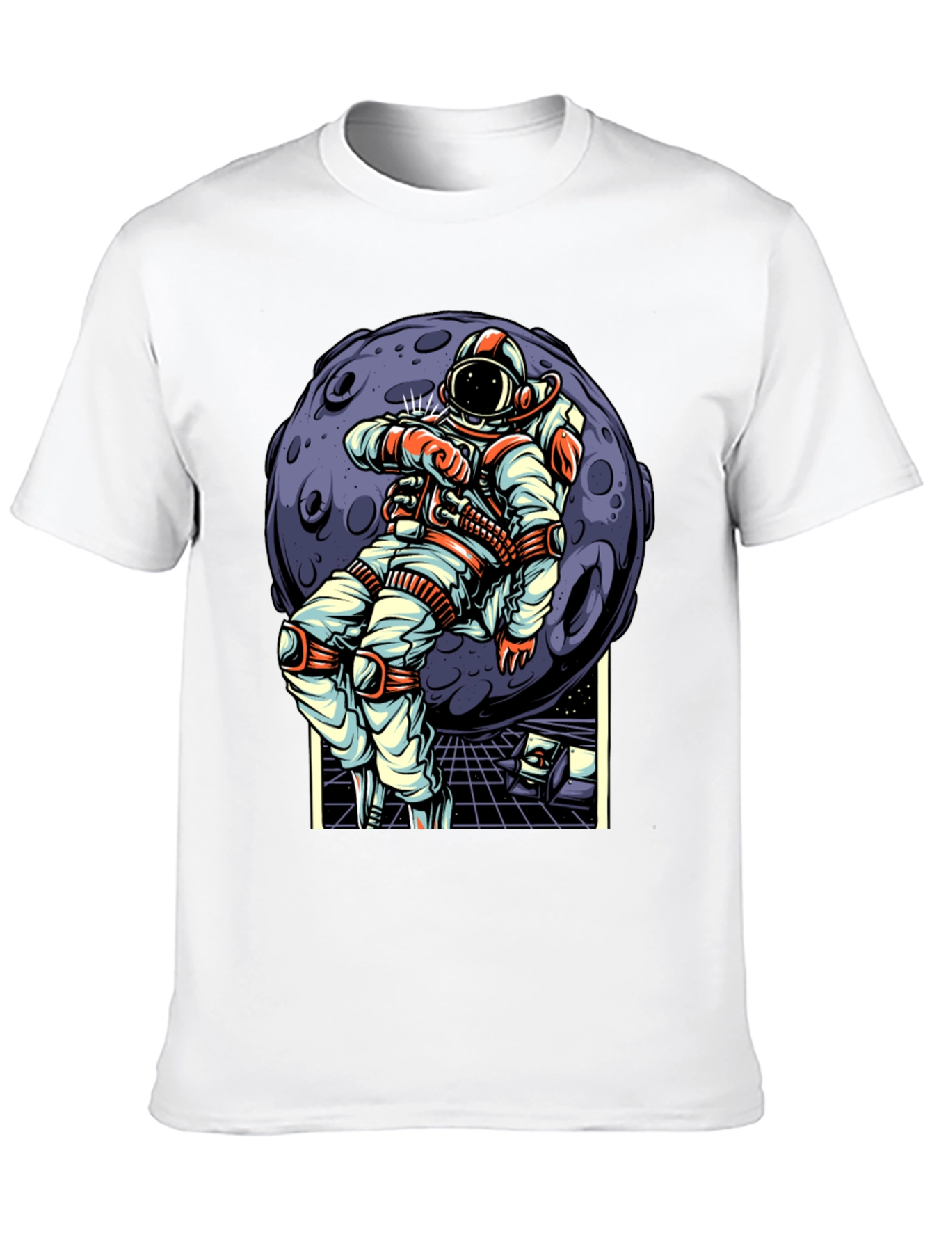 Astronaut Moonwalk T-Shirt - Space Adventure Tee