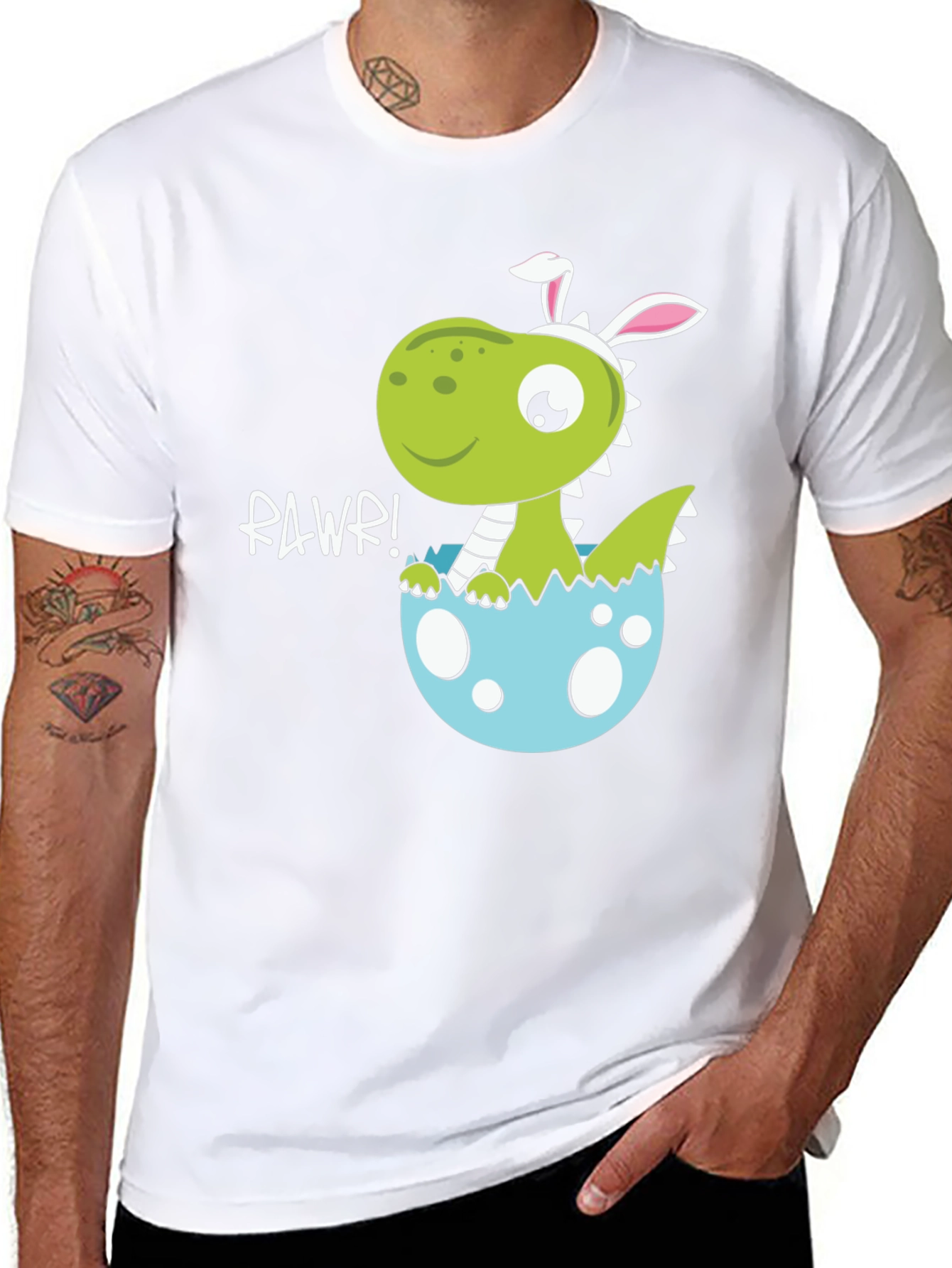 Easter Dino RAWR T-Shirt