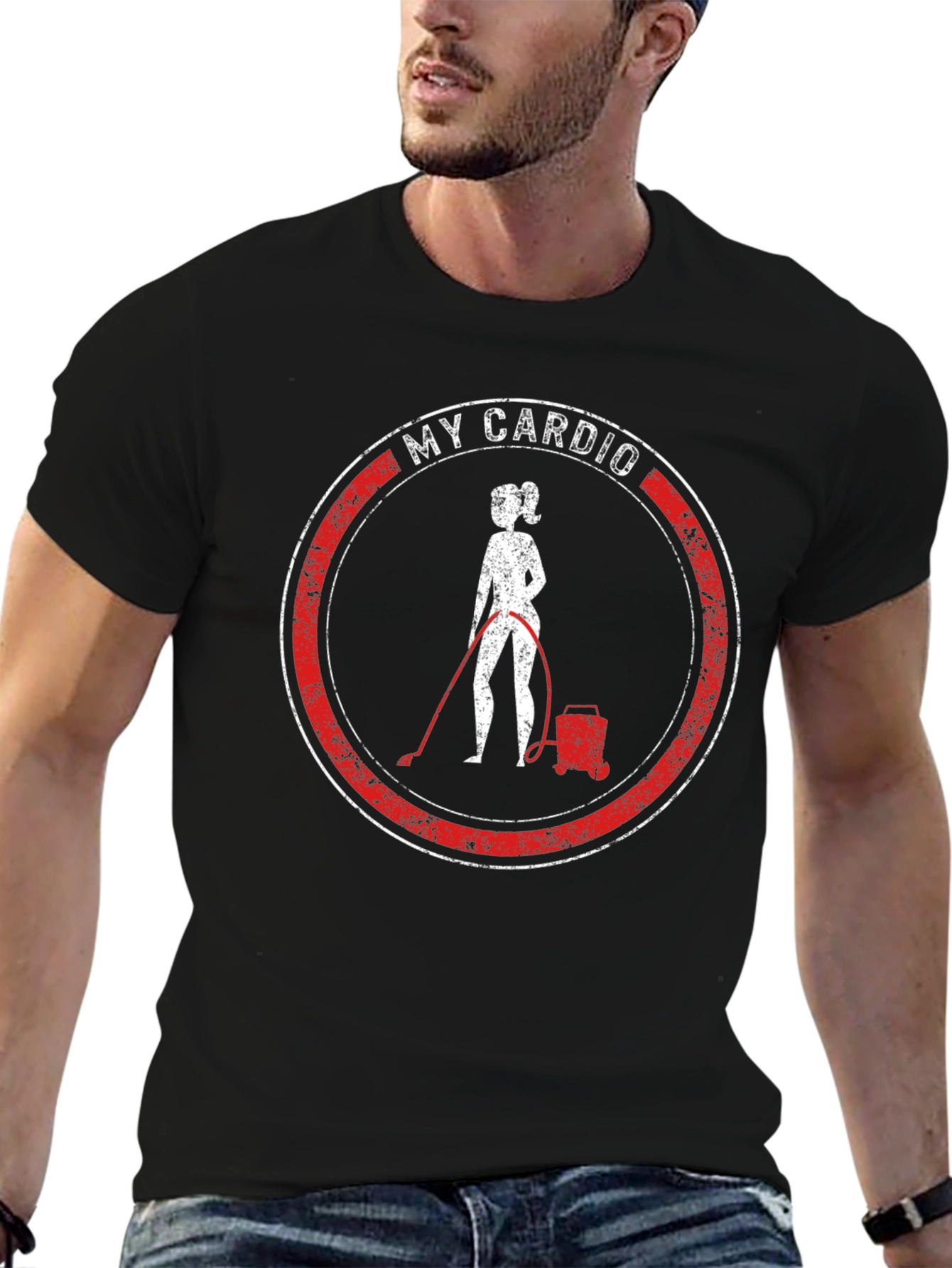 My Cardio Funny Cleaning Lady T-Shirt