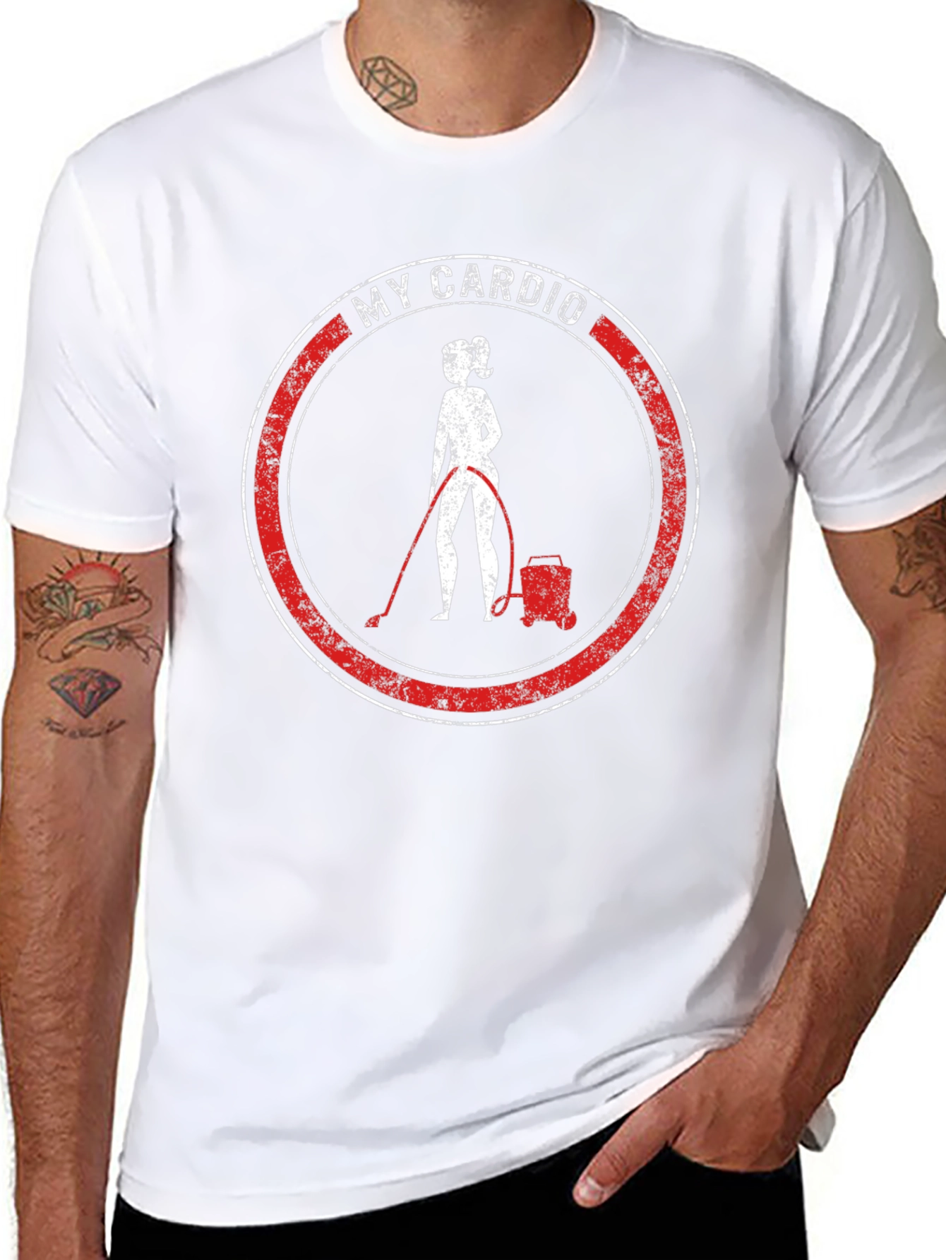 My Cardio Funny Cleaning Lady T-Shirt