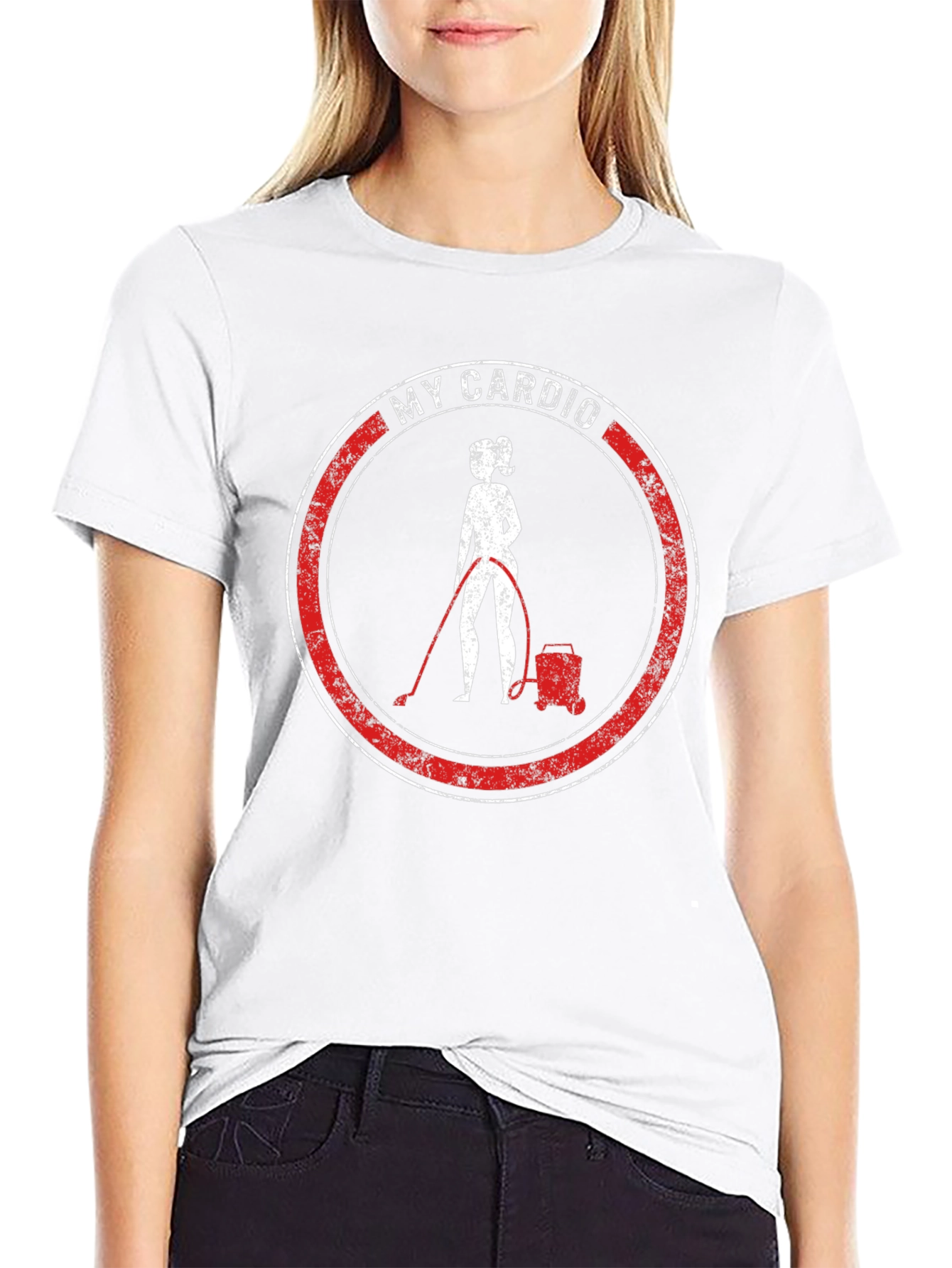 My Cardio Funny Cleaning Lady T-Shirt