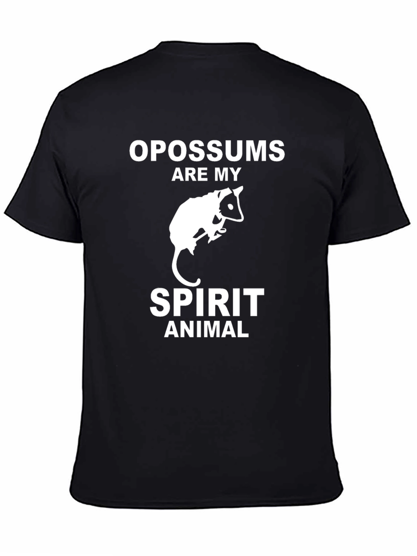Opossum Spirit Animal Graphic T-Shirt