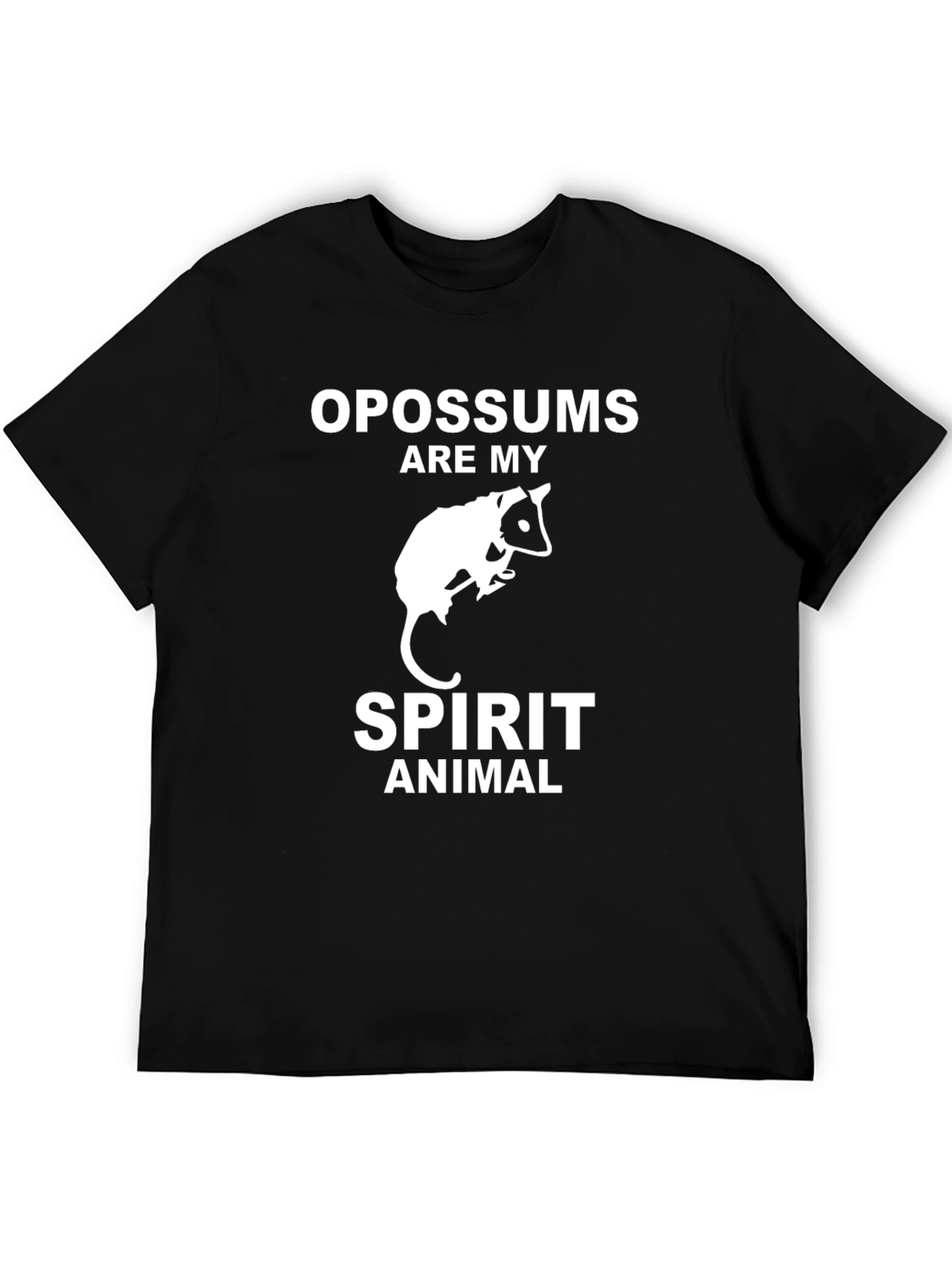 Opossum Spirit Animal Graphic T-Shirt