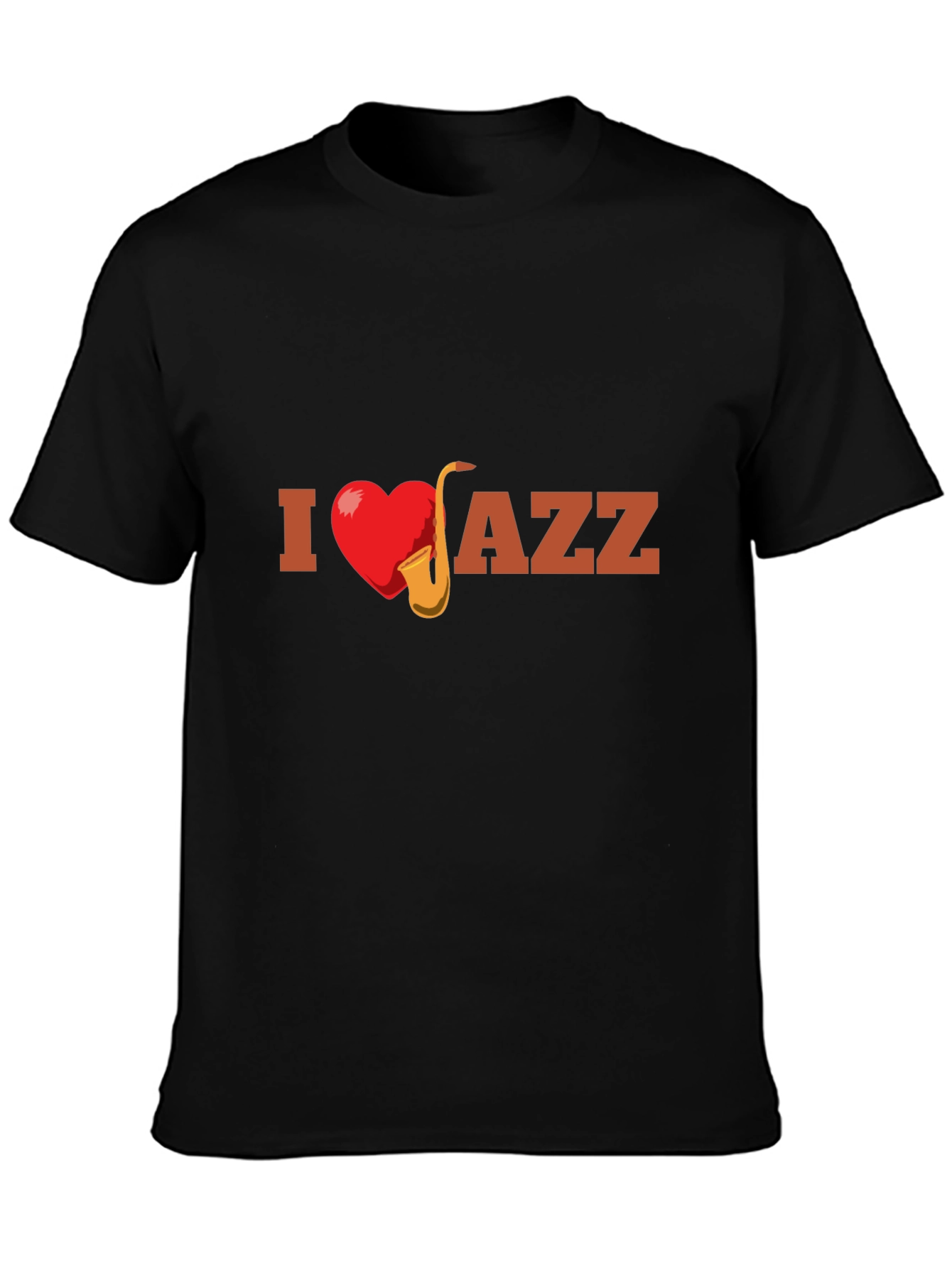 I Heart Jazz T-Shirt - Mens Graphic Tee