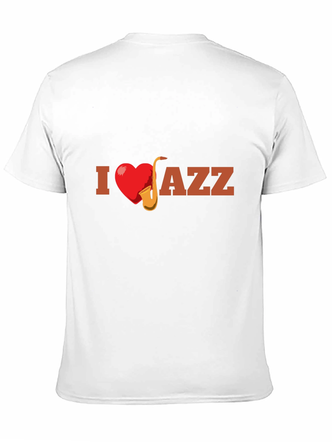 I Heart Jazz T-Shirt - Mens Graphic Tee