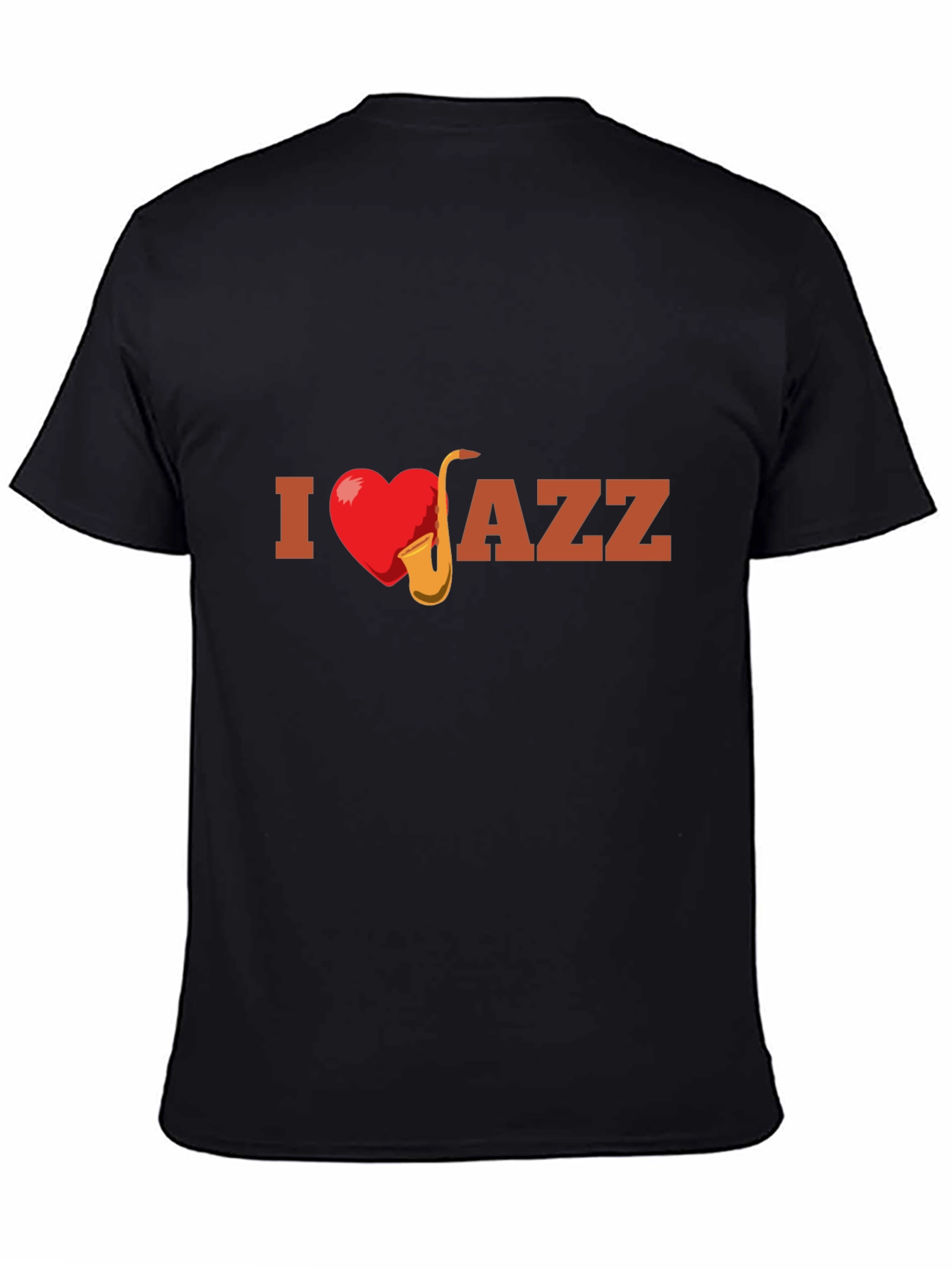 I Heart Jazz T-Shirt - Mens Graphic Tee