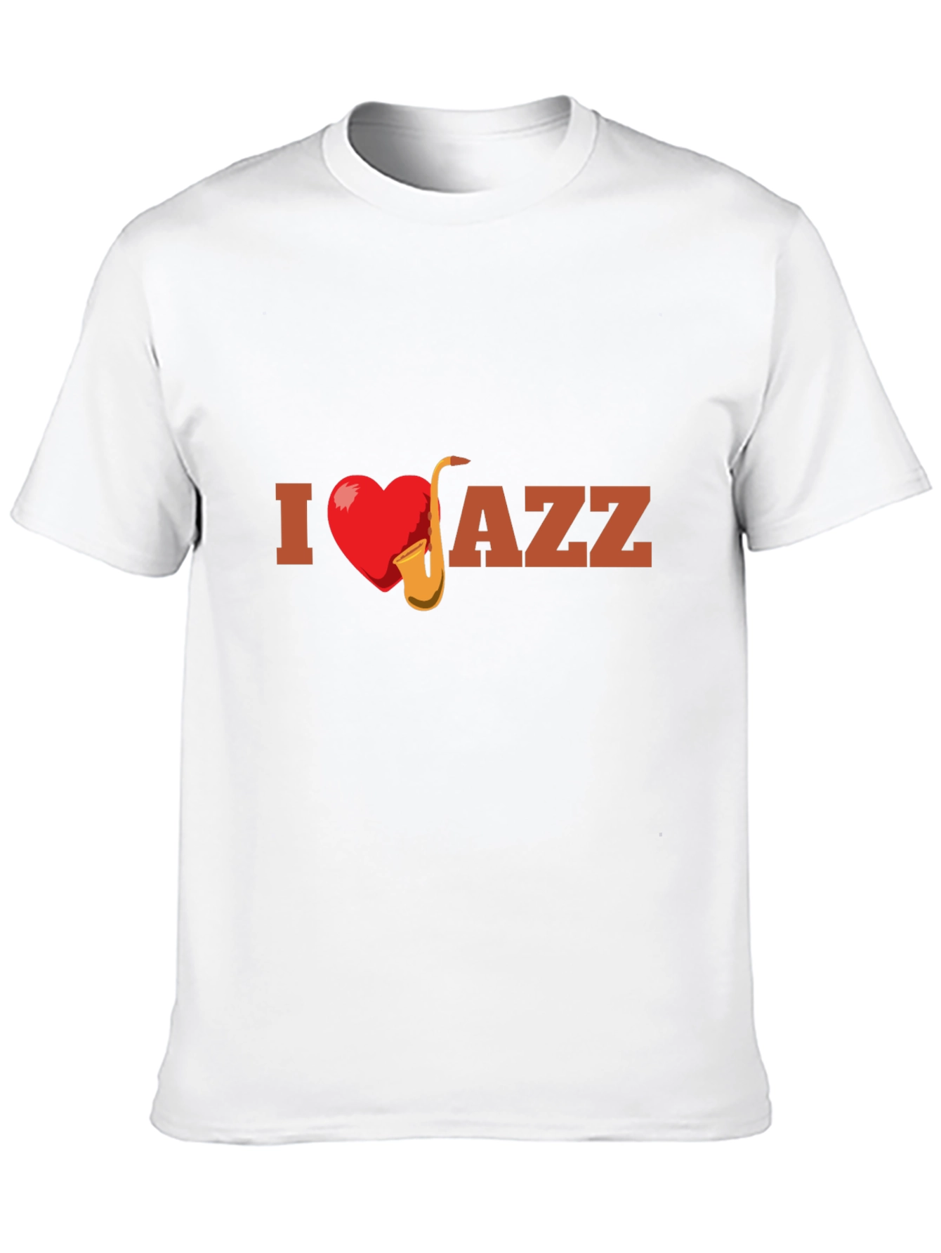I Heart Jazz T-Shirt - Mens Graphic Tee
