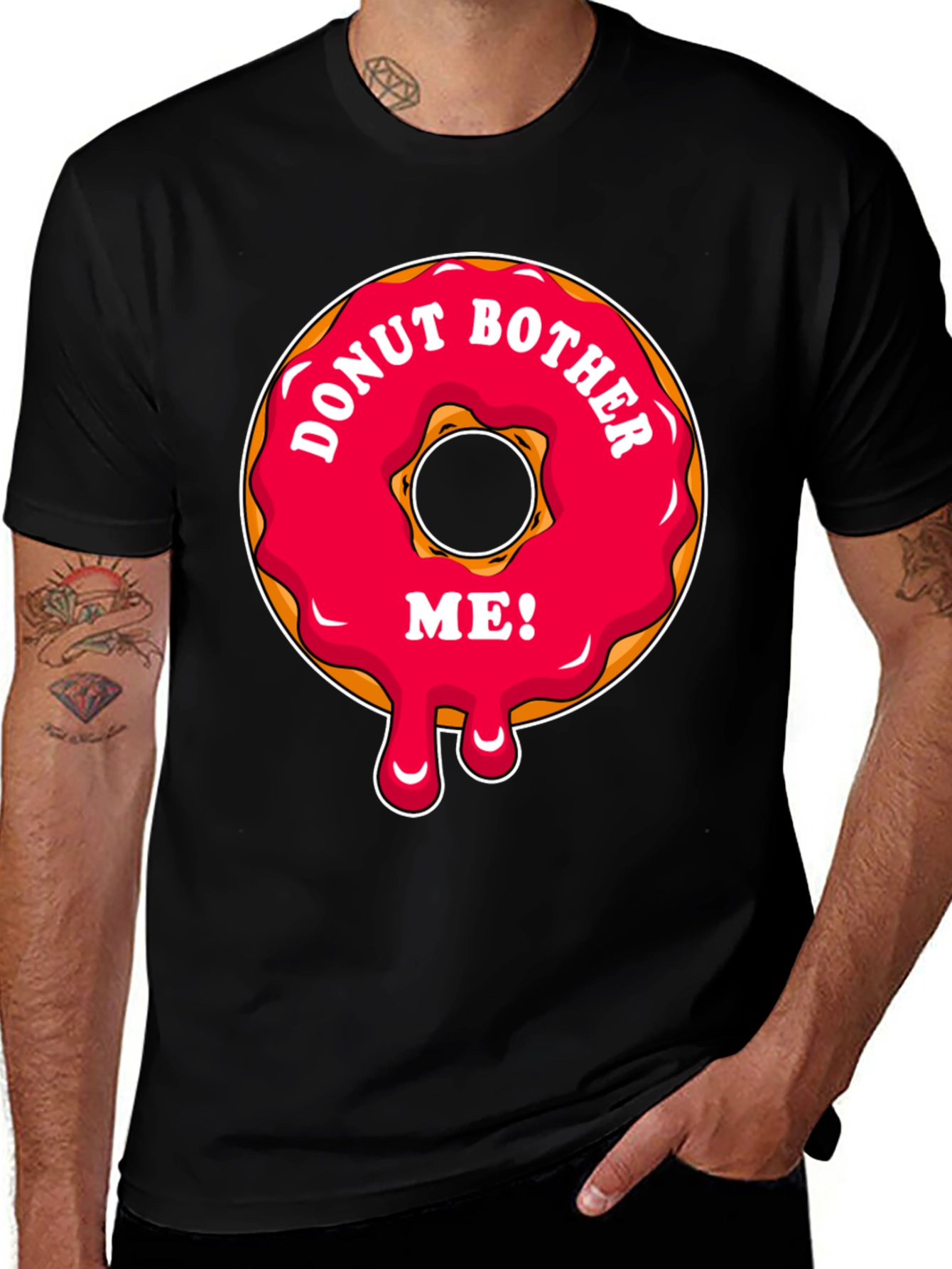Donut Bother Me T-Shirt - Funny Graphic Tee