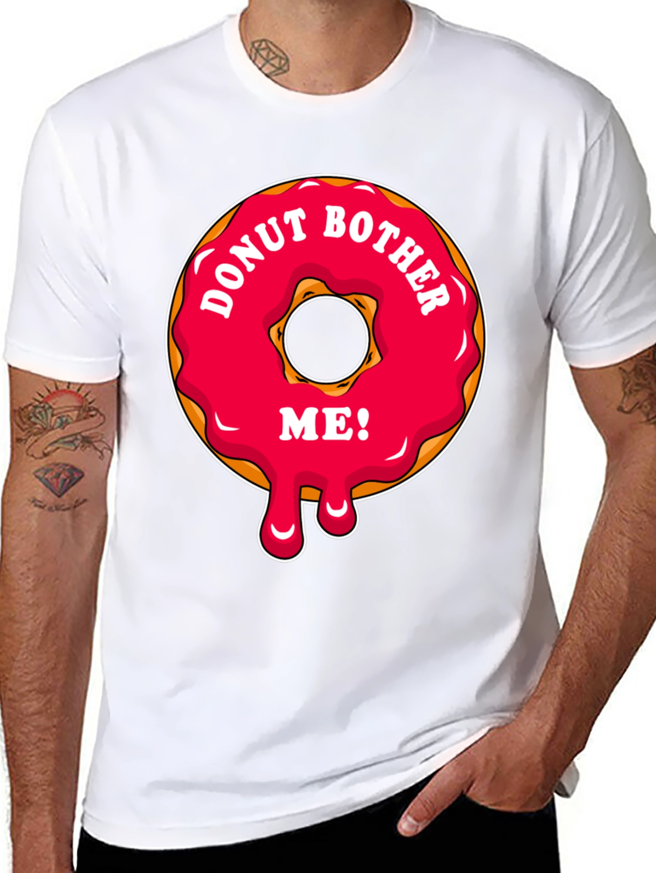 Donut Bother Me T-Shirt - Funny Graphic Tee