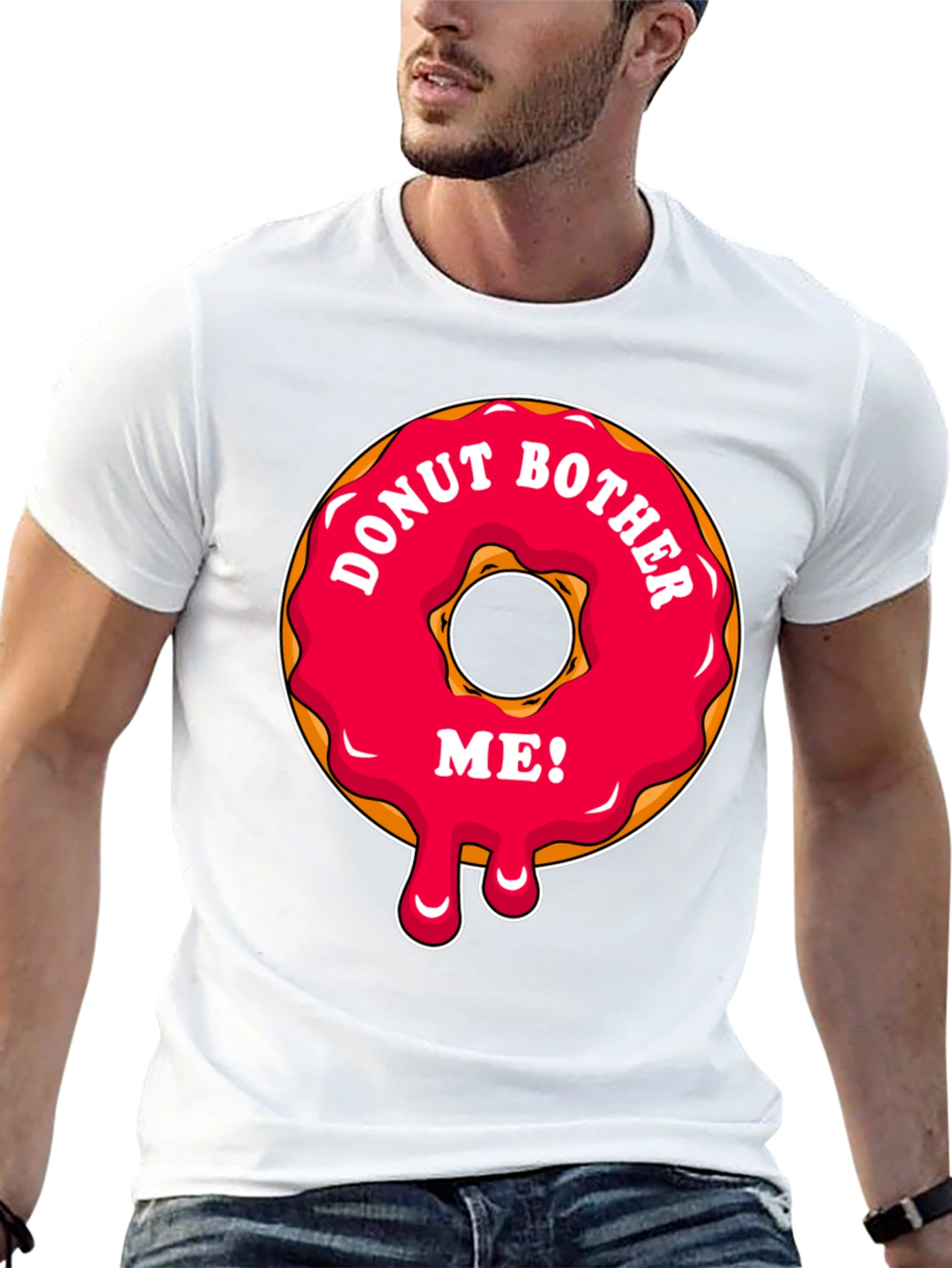 Donut Bother Me T-Shirt - Funny Graphic Tee