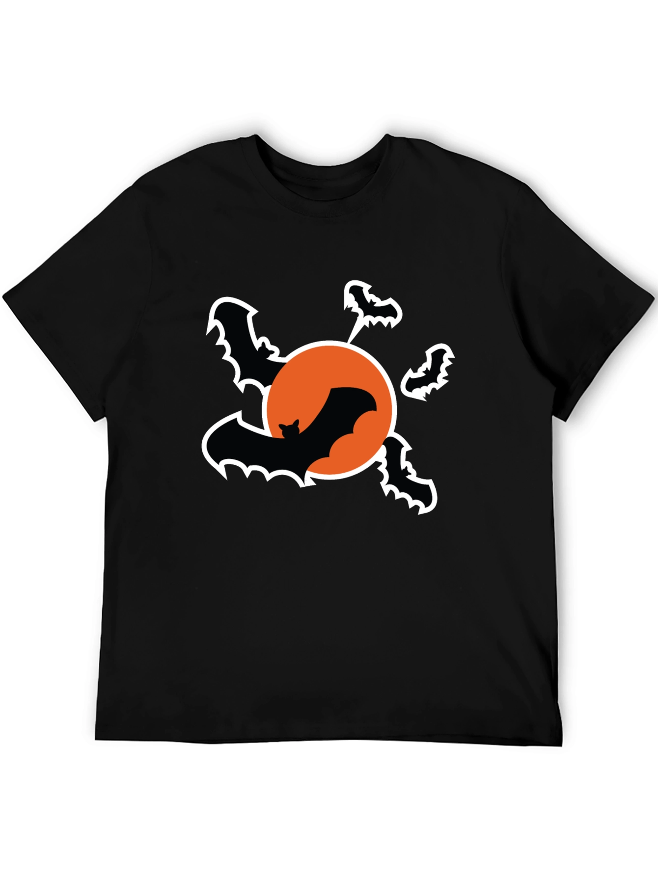 Halloween Bat Graphic T-Shirt