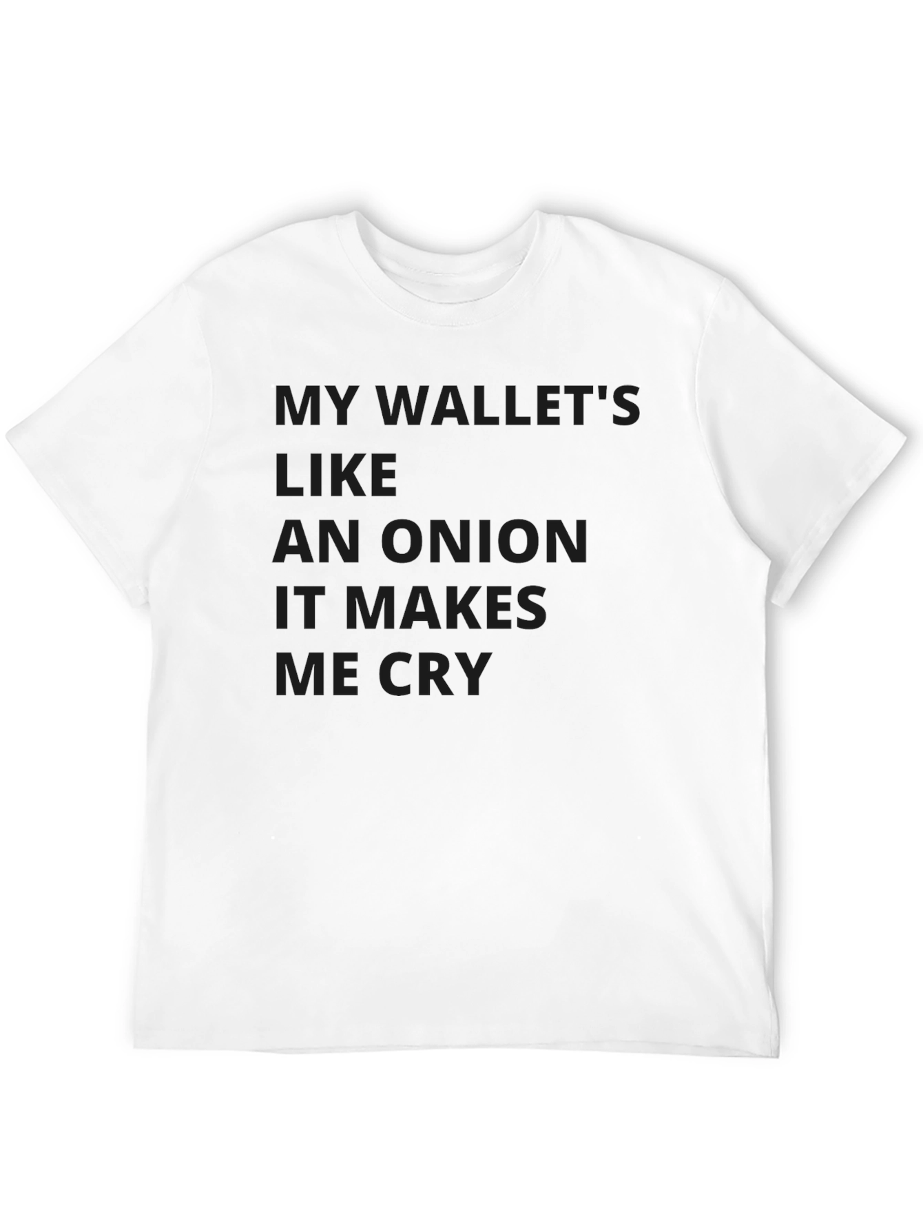 Onion Wallet Humor Graphic T-Shirt