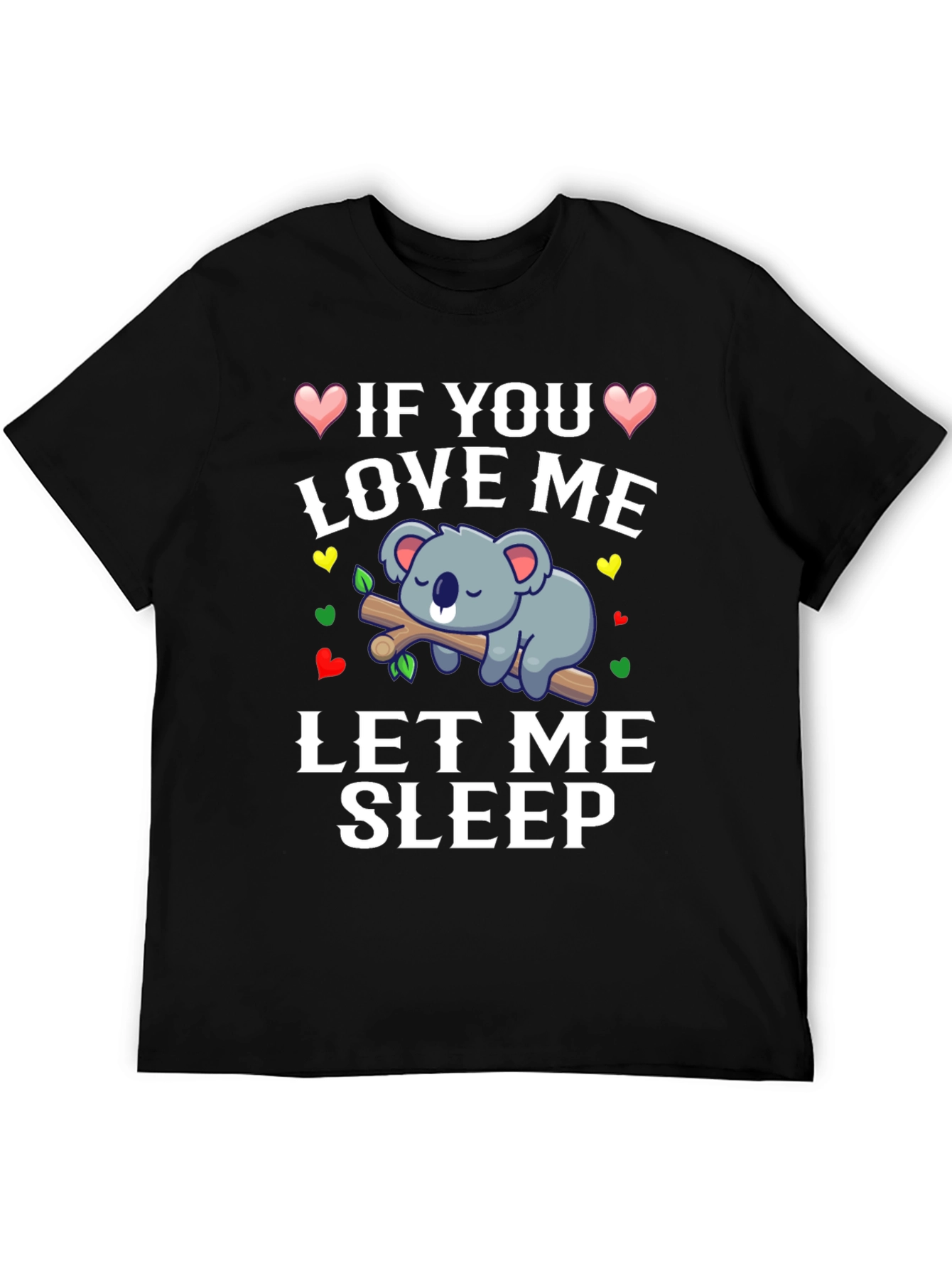 Cute Koala Bear Sleeping T-Shirt