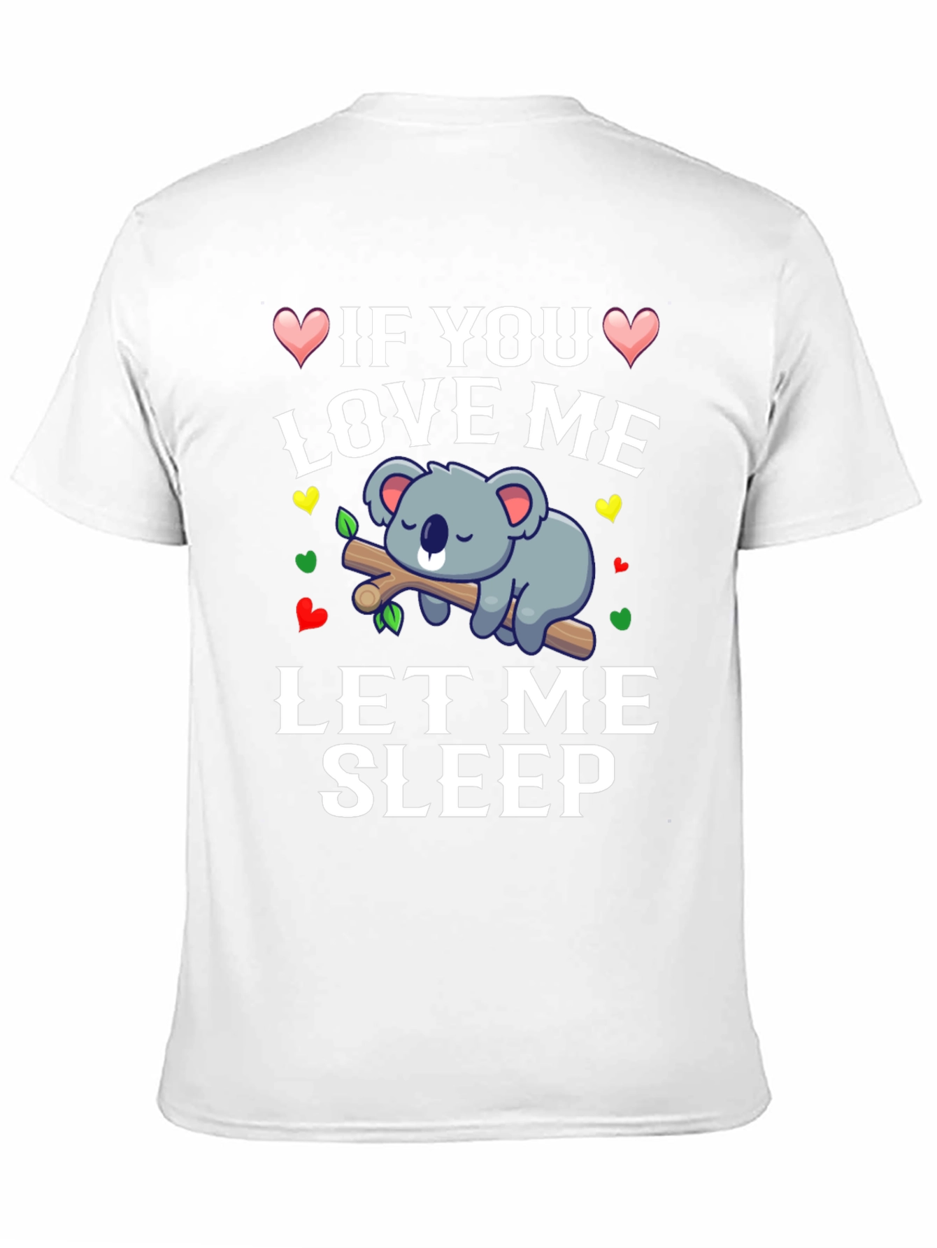 Cute Koala Bear Sleeping T-Shirt