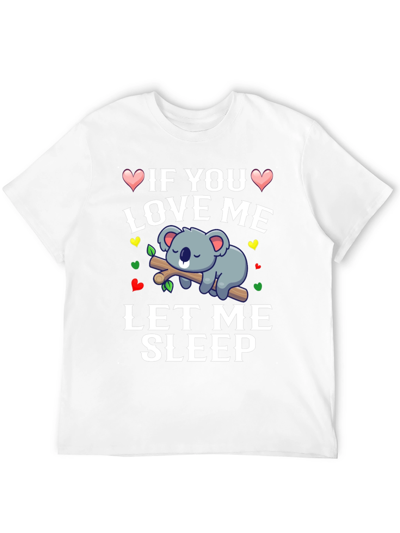 Cute Koala Bear Sleeping T-Shirt