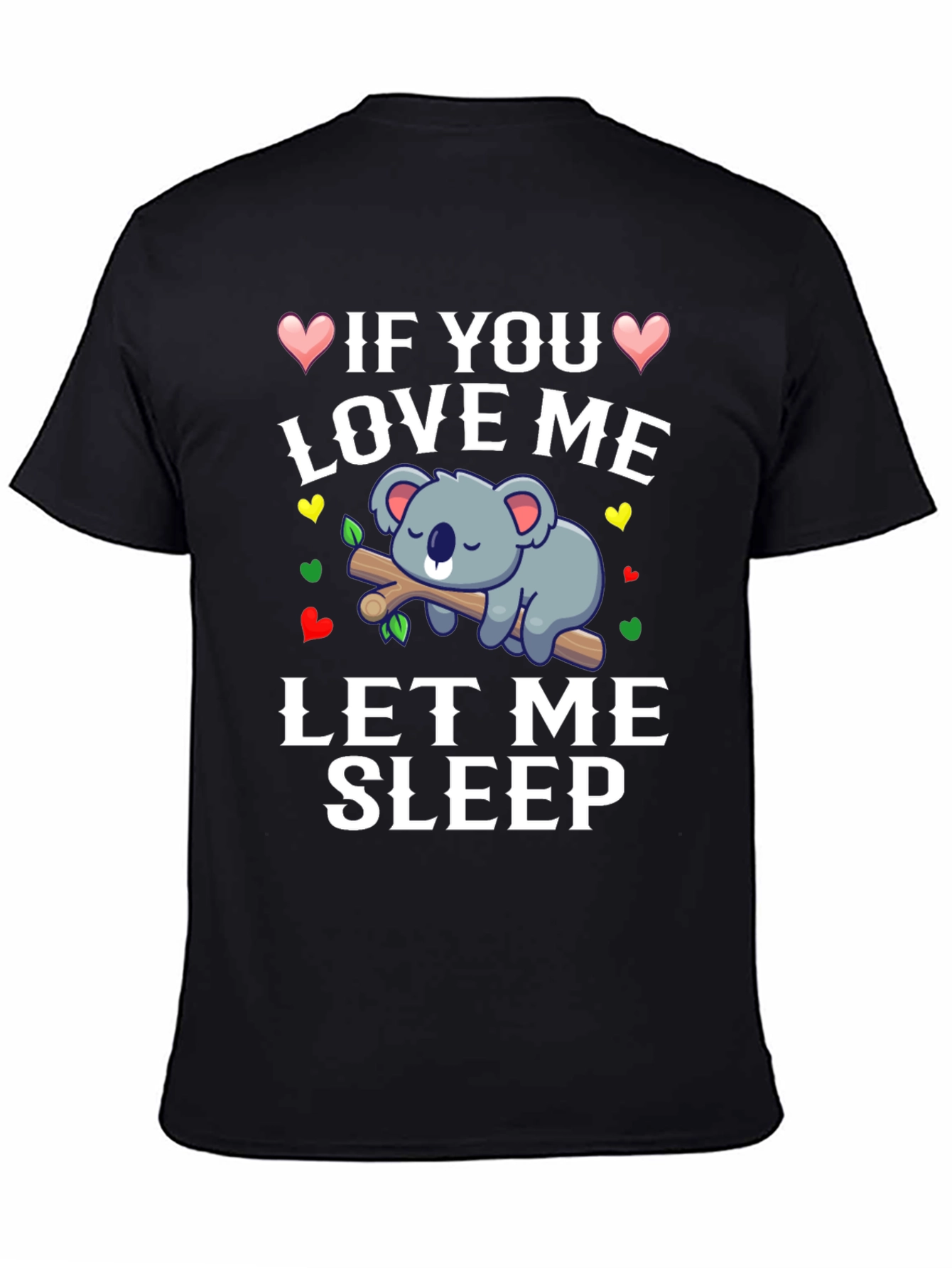Cute Koala Bear Sleeping T-Shirt