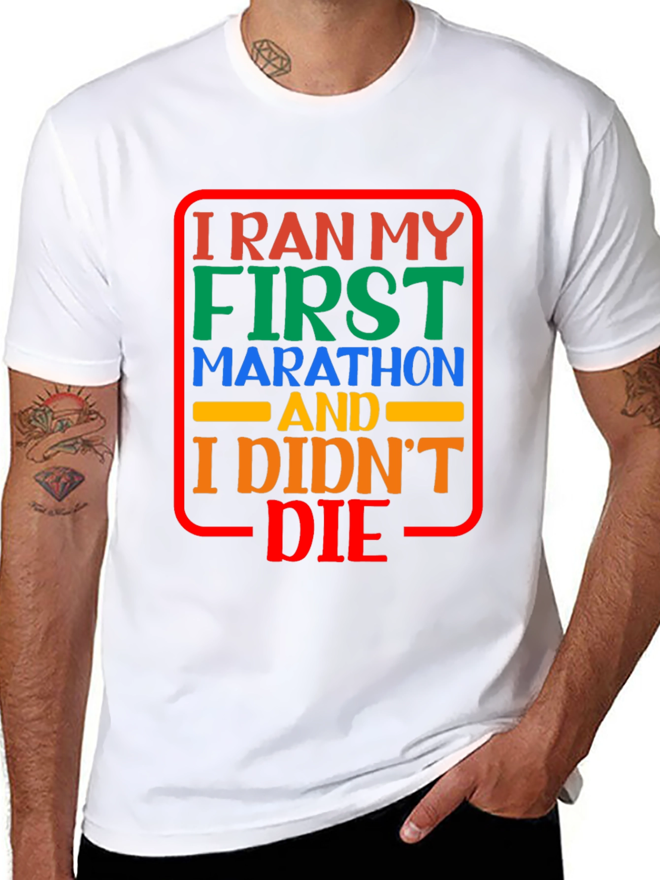 I Ran My First Marathon T-Shirt