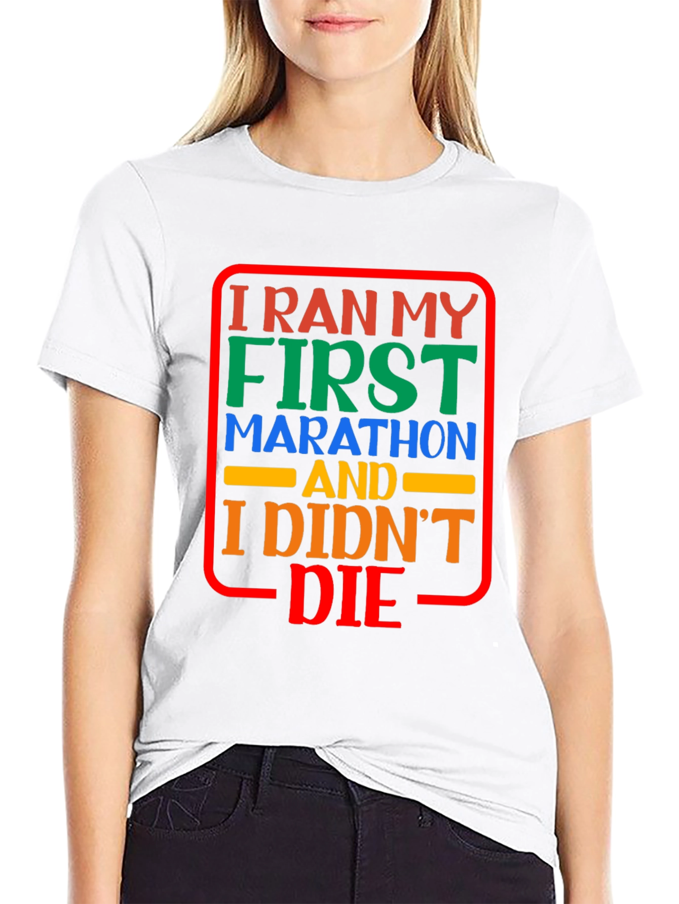 I Ran My First Marathon T-Shirt