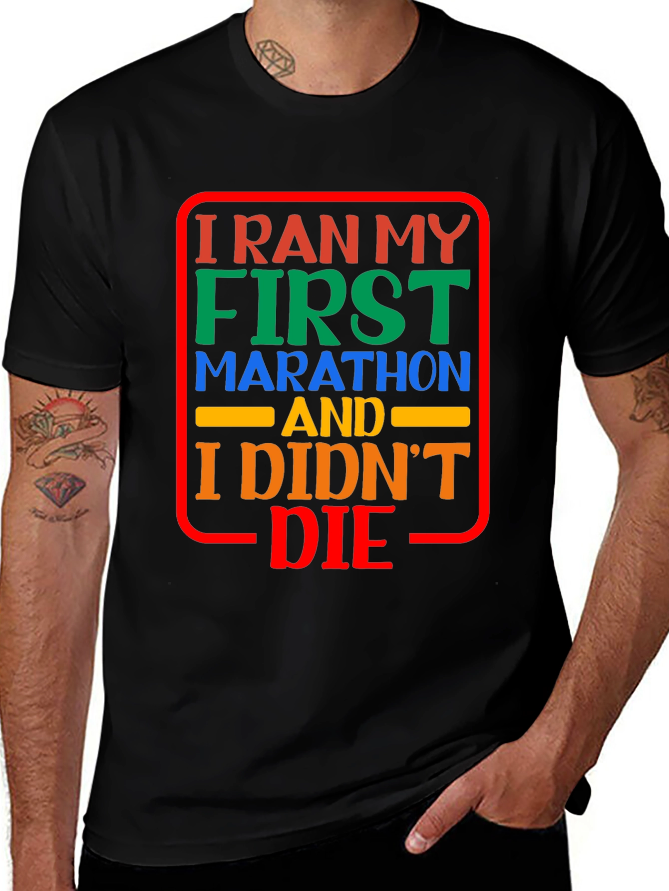 I Ran My First Marathon T-Shirt