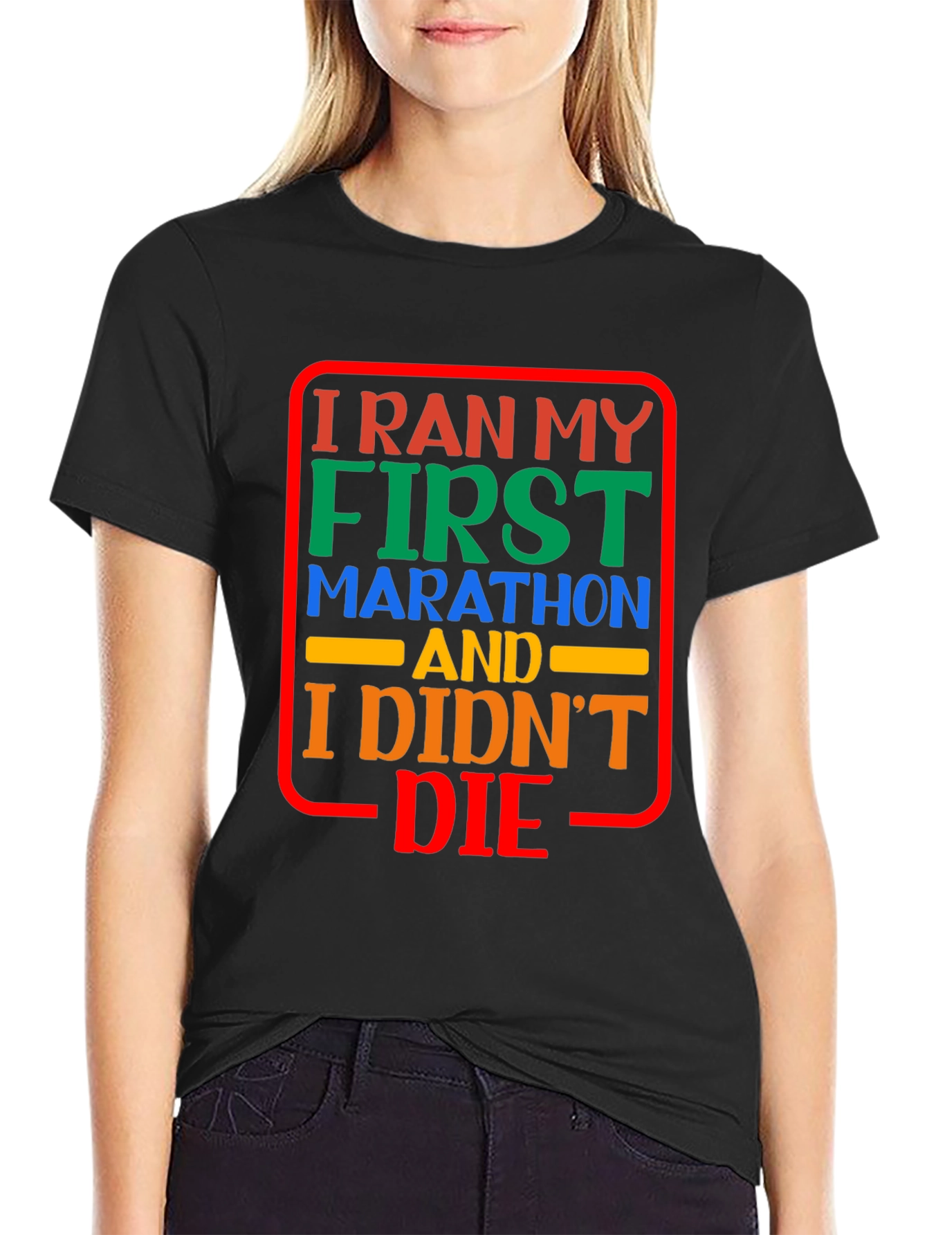 I Ran My First Marathon T-Shirt
