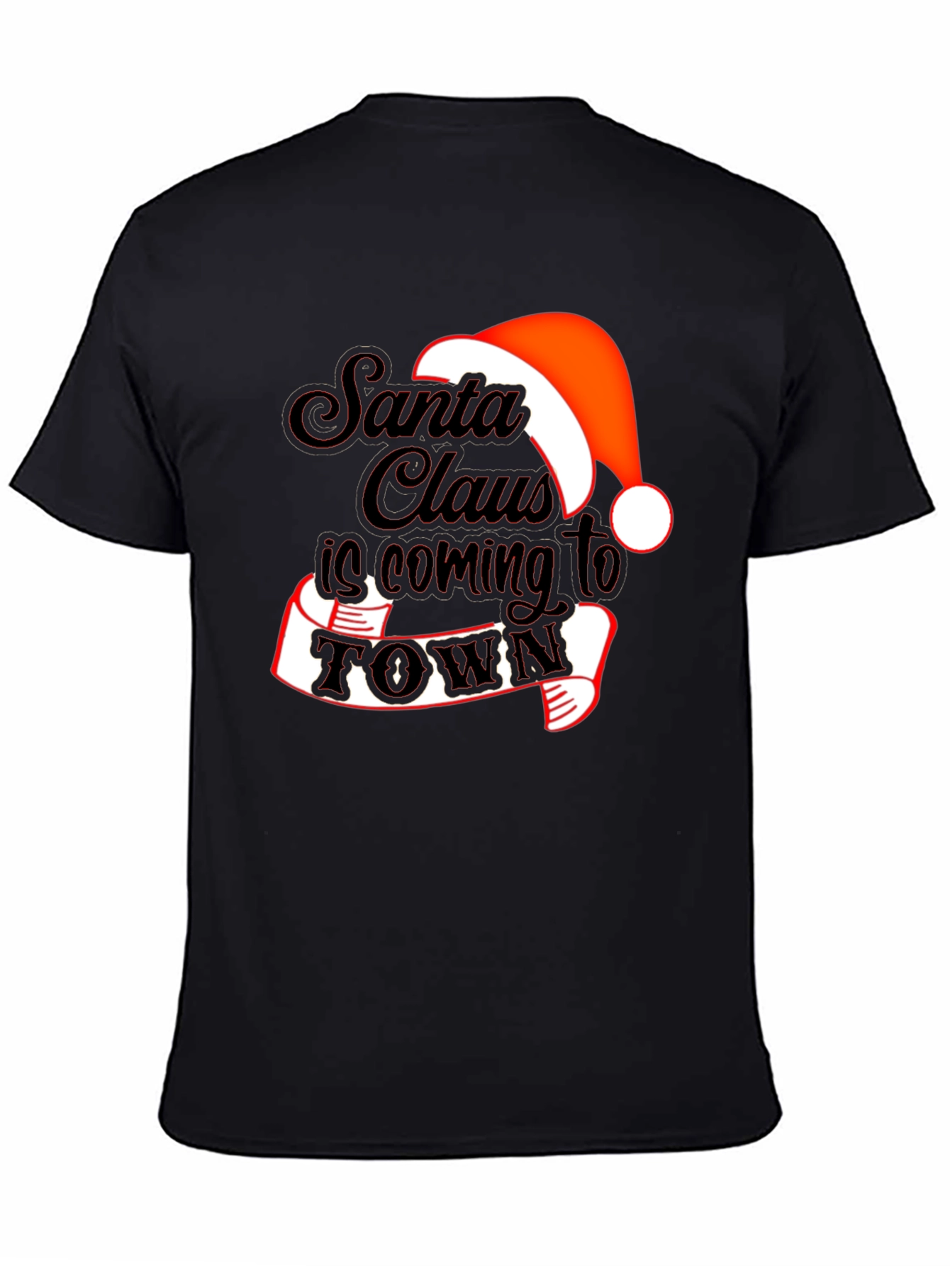 Santa Claus is Coming to Town Holiday T-Shirt