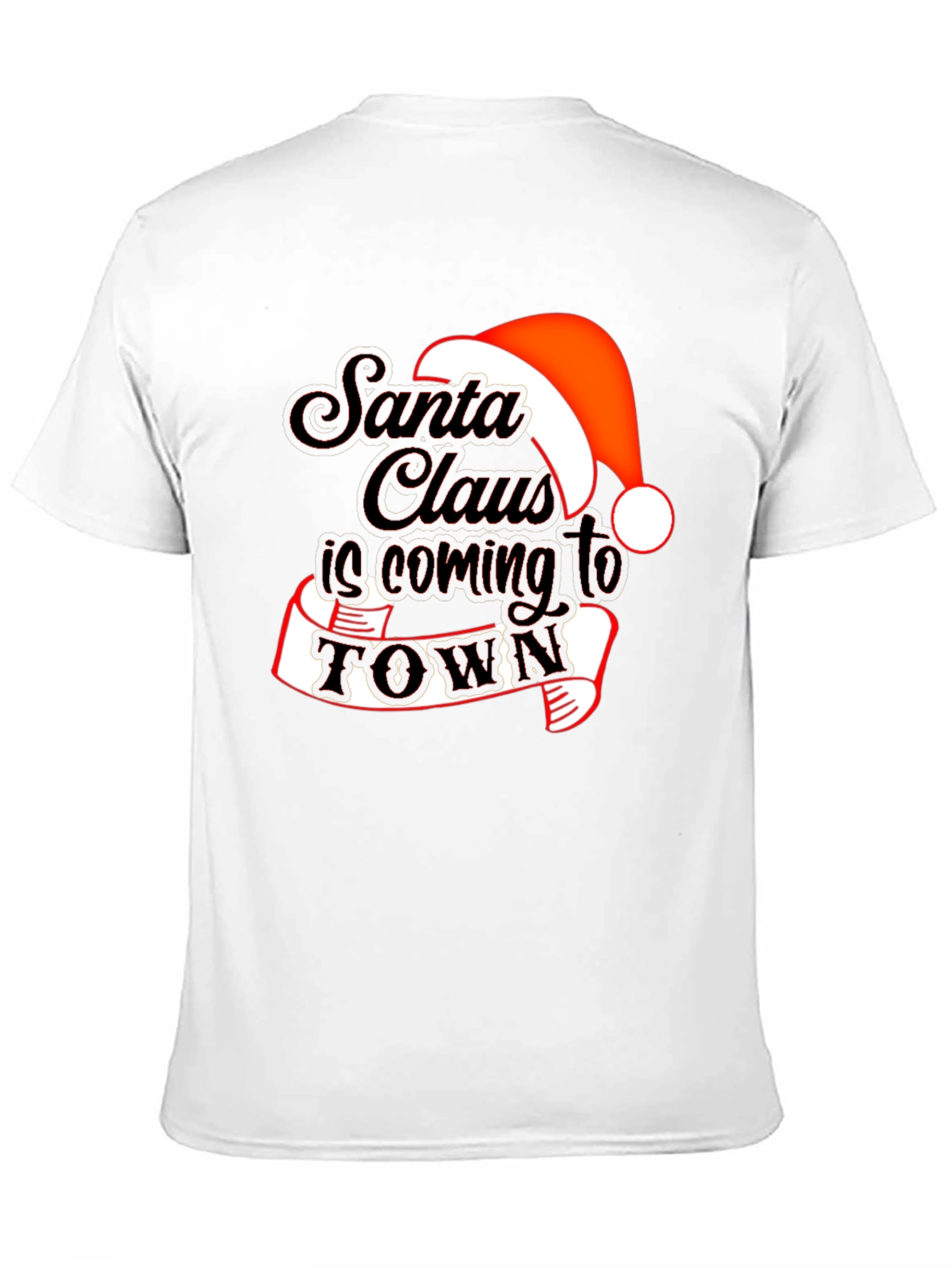 Santa Claus is Coming to Town Holiday T-Shirt