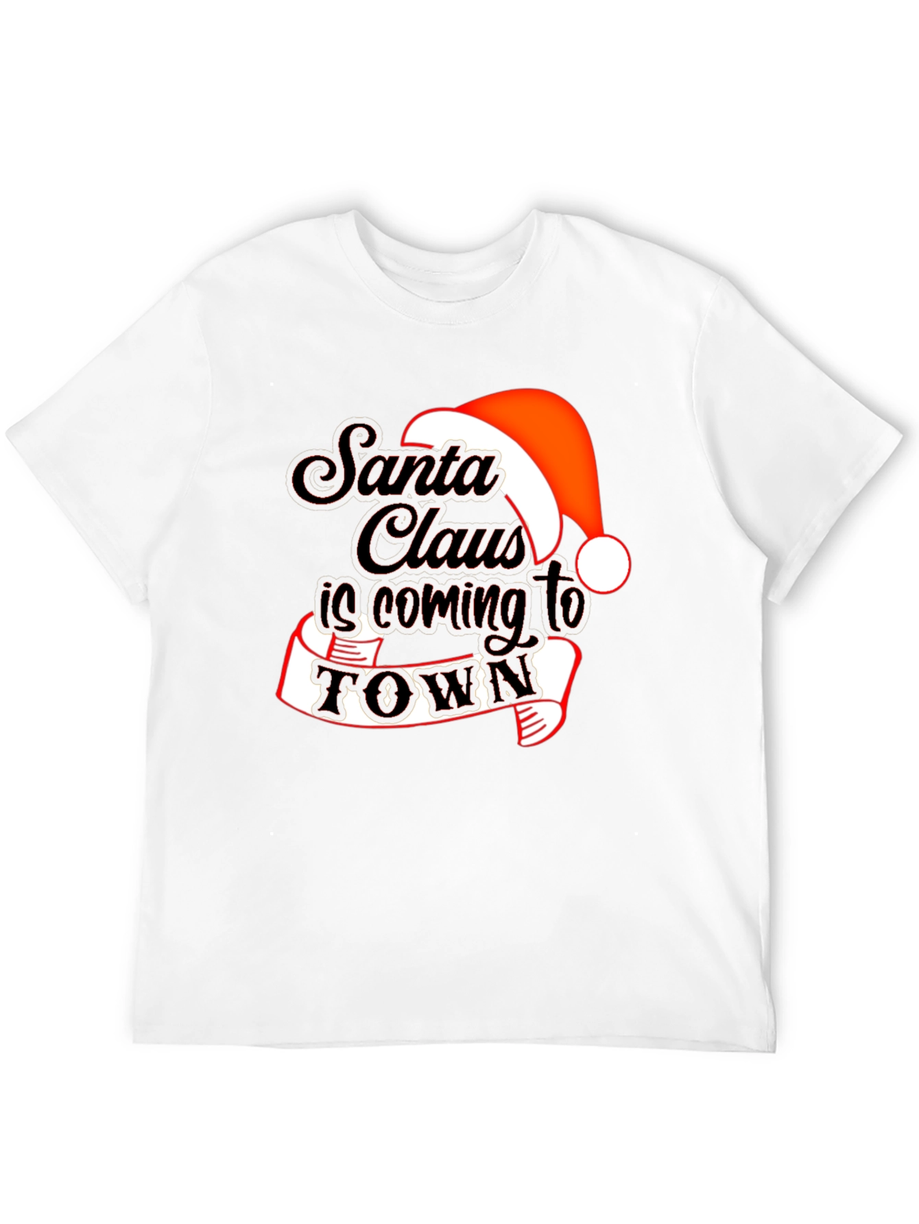Santa Claus is Coming to Town Holiday T-Shirt