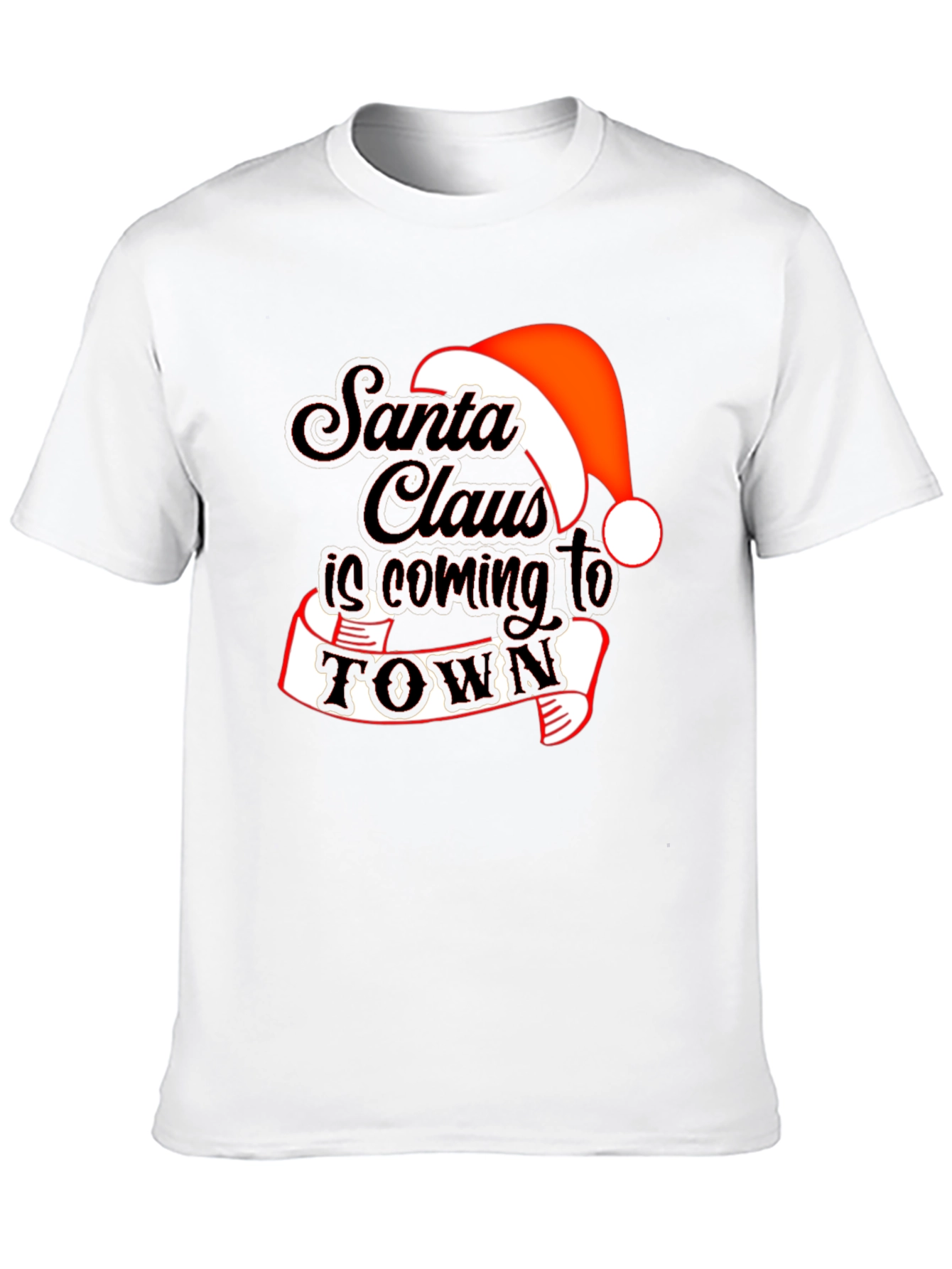 Santa Claus is Coming to Town Holiday T-Shirt