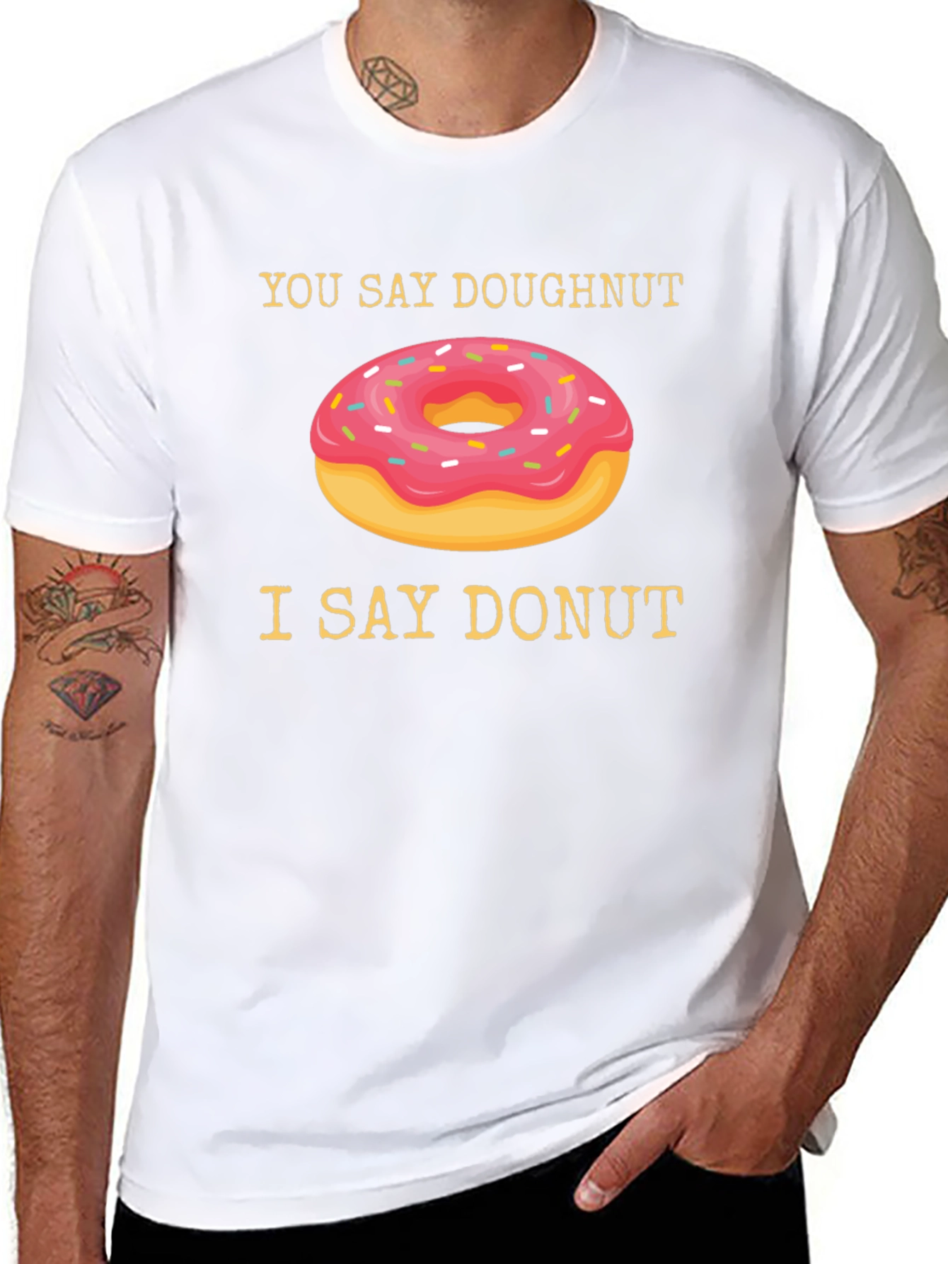 You Say Doughnut I Say Donut T-Shirt