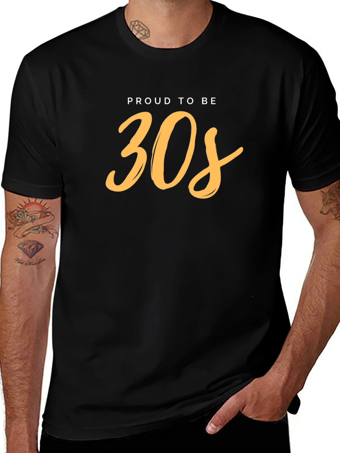 Proud to be 30s T-Shirt - Black
