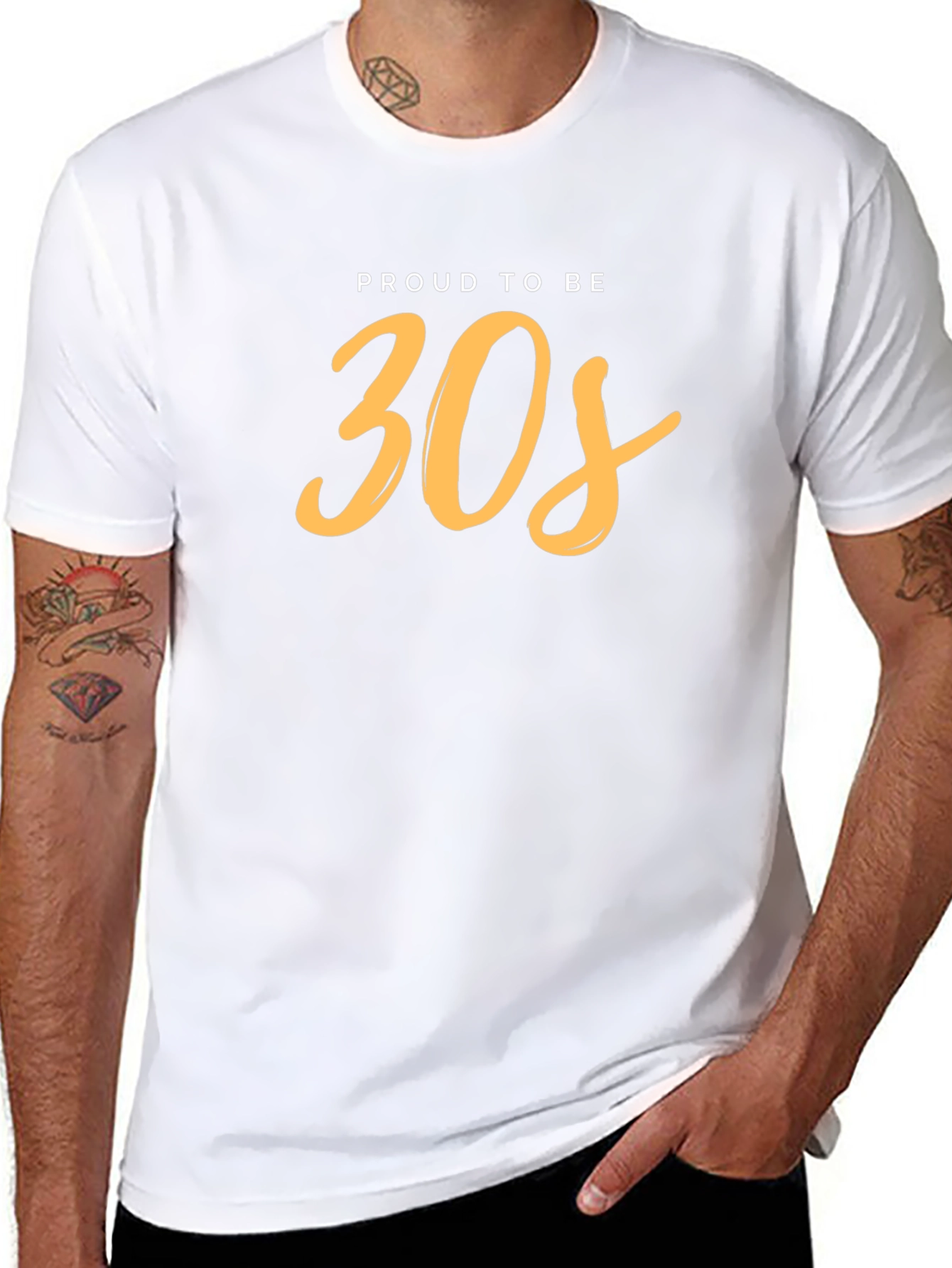 Proud to be 30s T-Shirt - Black