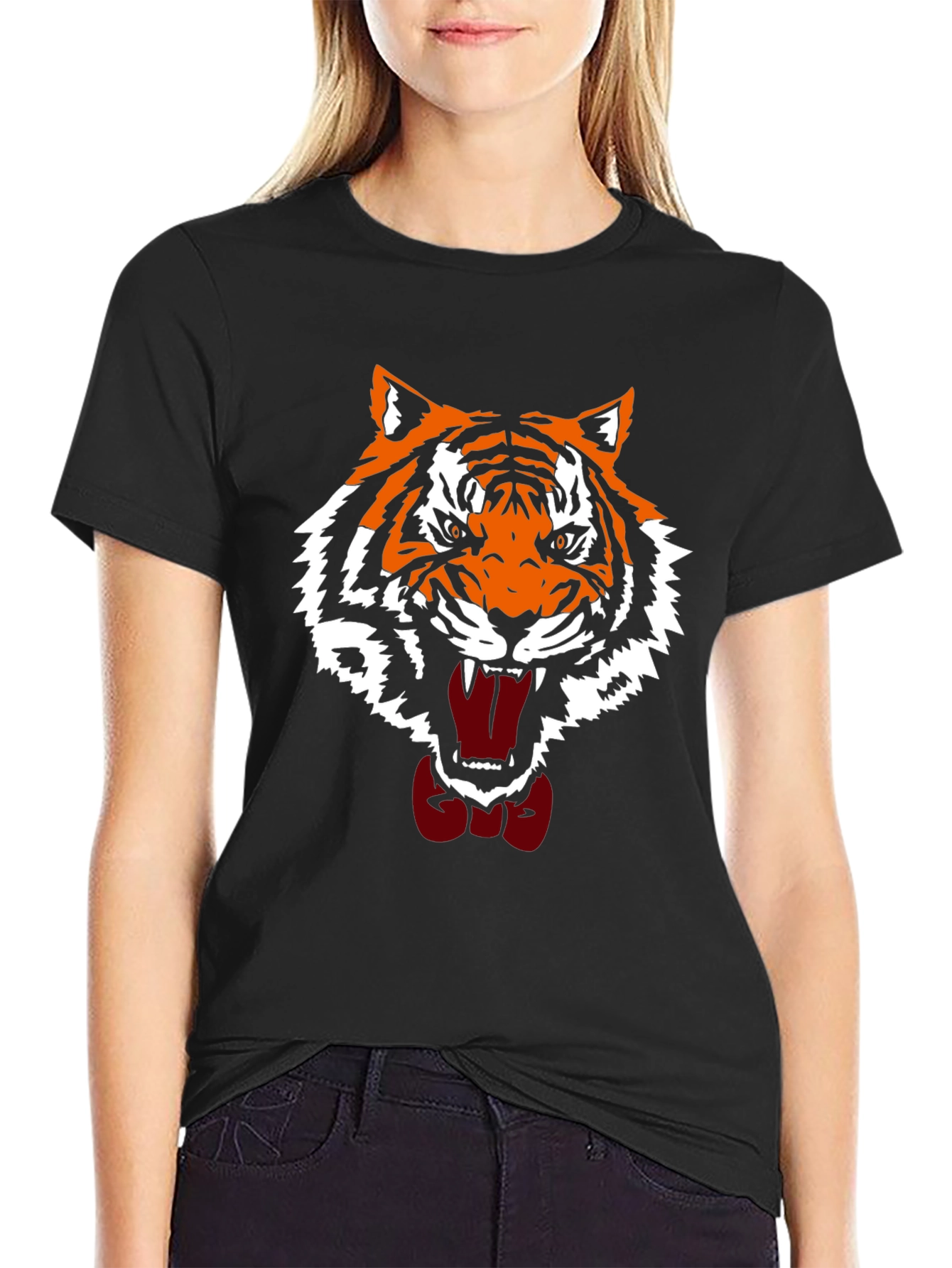 Tiger Graphic Tee - Fierce Style!