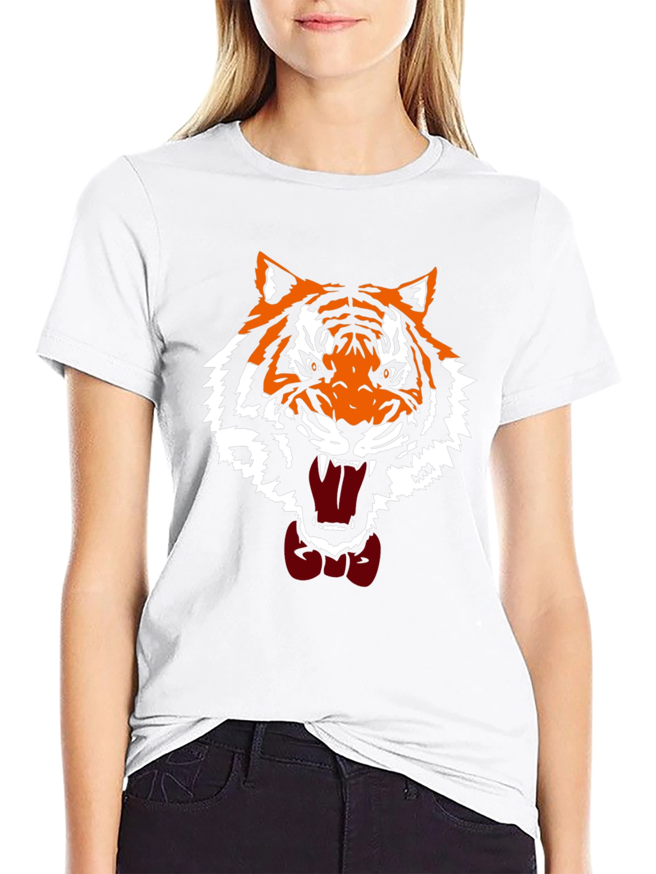 Tiger Graphic Tee - Fierce Style!