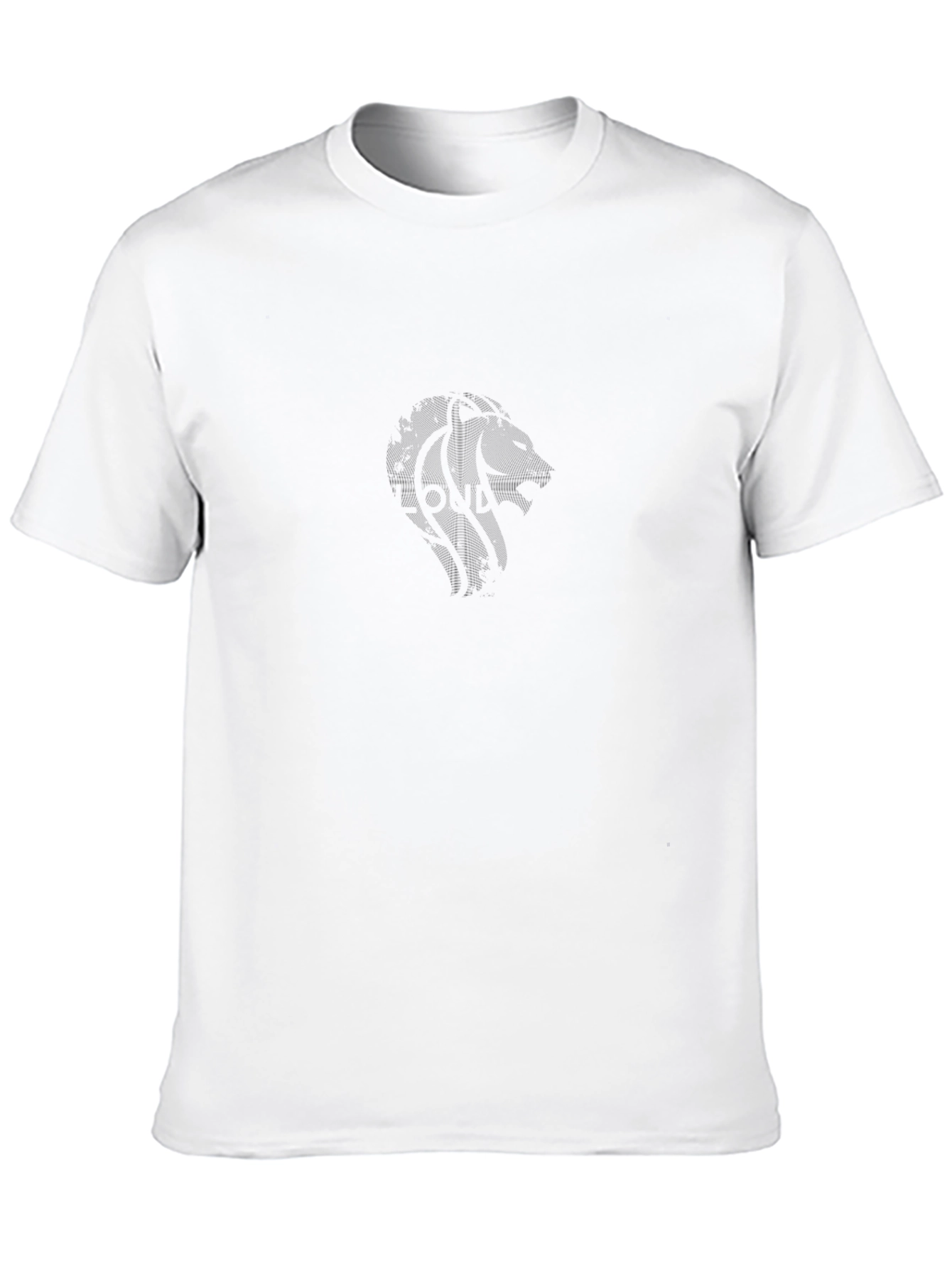 Mens Black Crew Neck T-Shirt - Casual Style