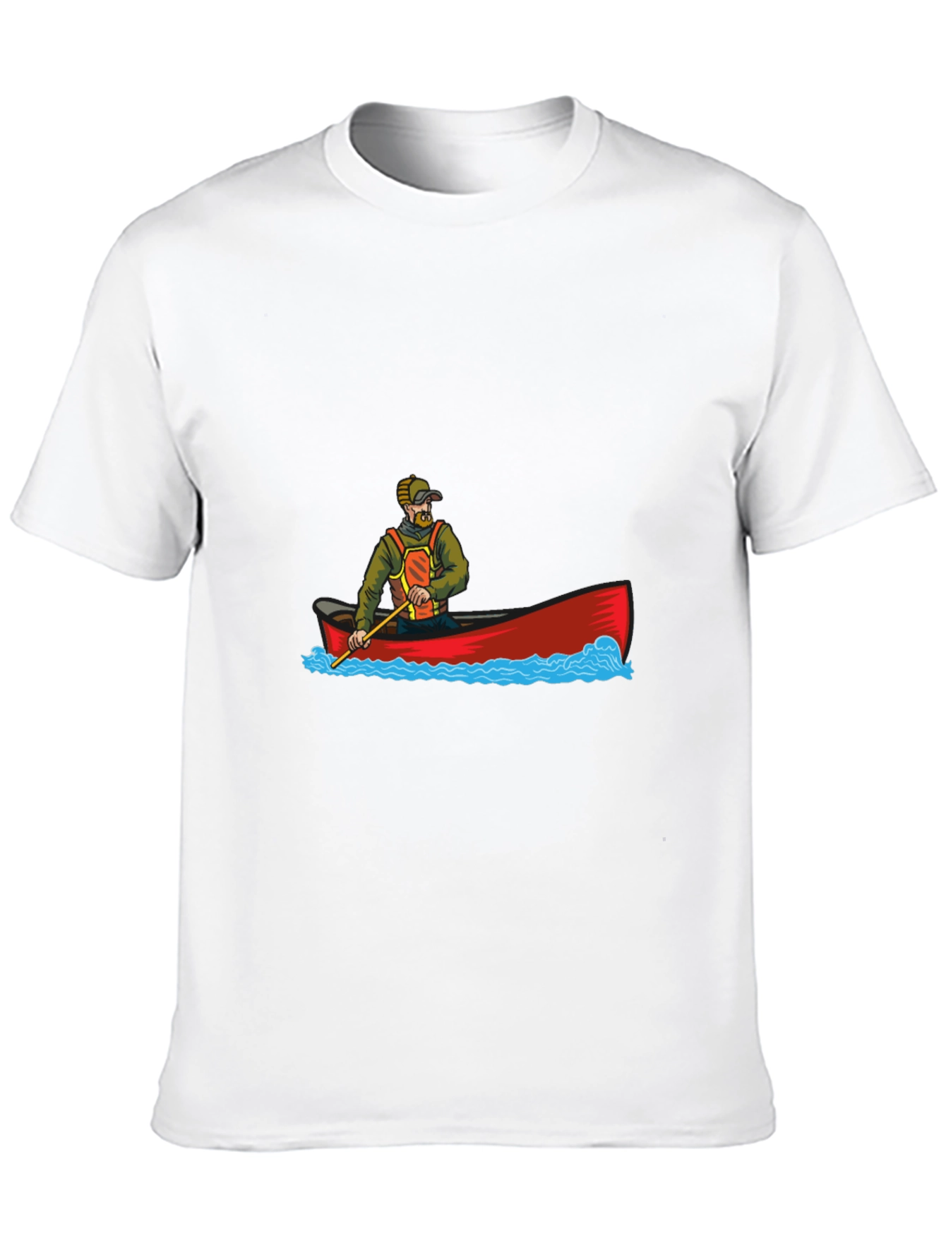 Canoe Adventure Graphic Tee - Black