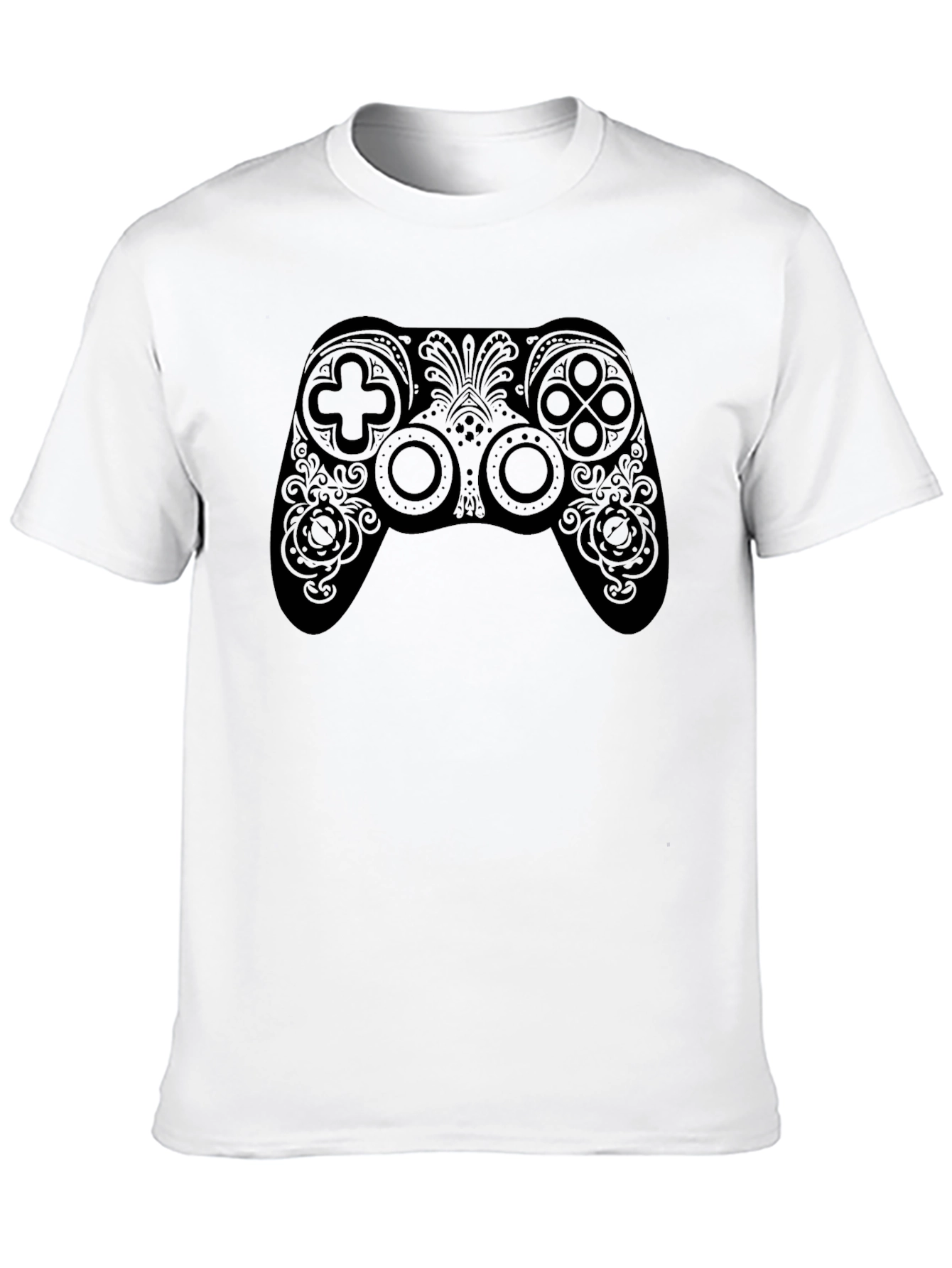 Gaming Controller Graphic Tee - Black T-Shirt