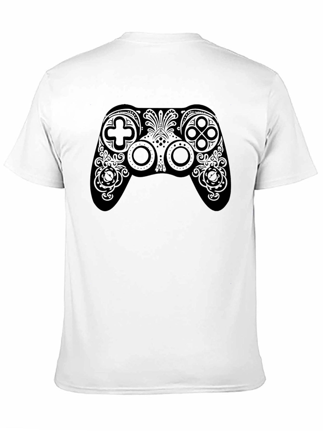 Gaming Controller Graphic Tee - Black T-Shirt