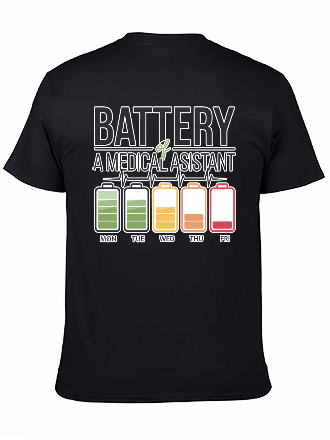 Medical Assistant Battery T-Shirt