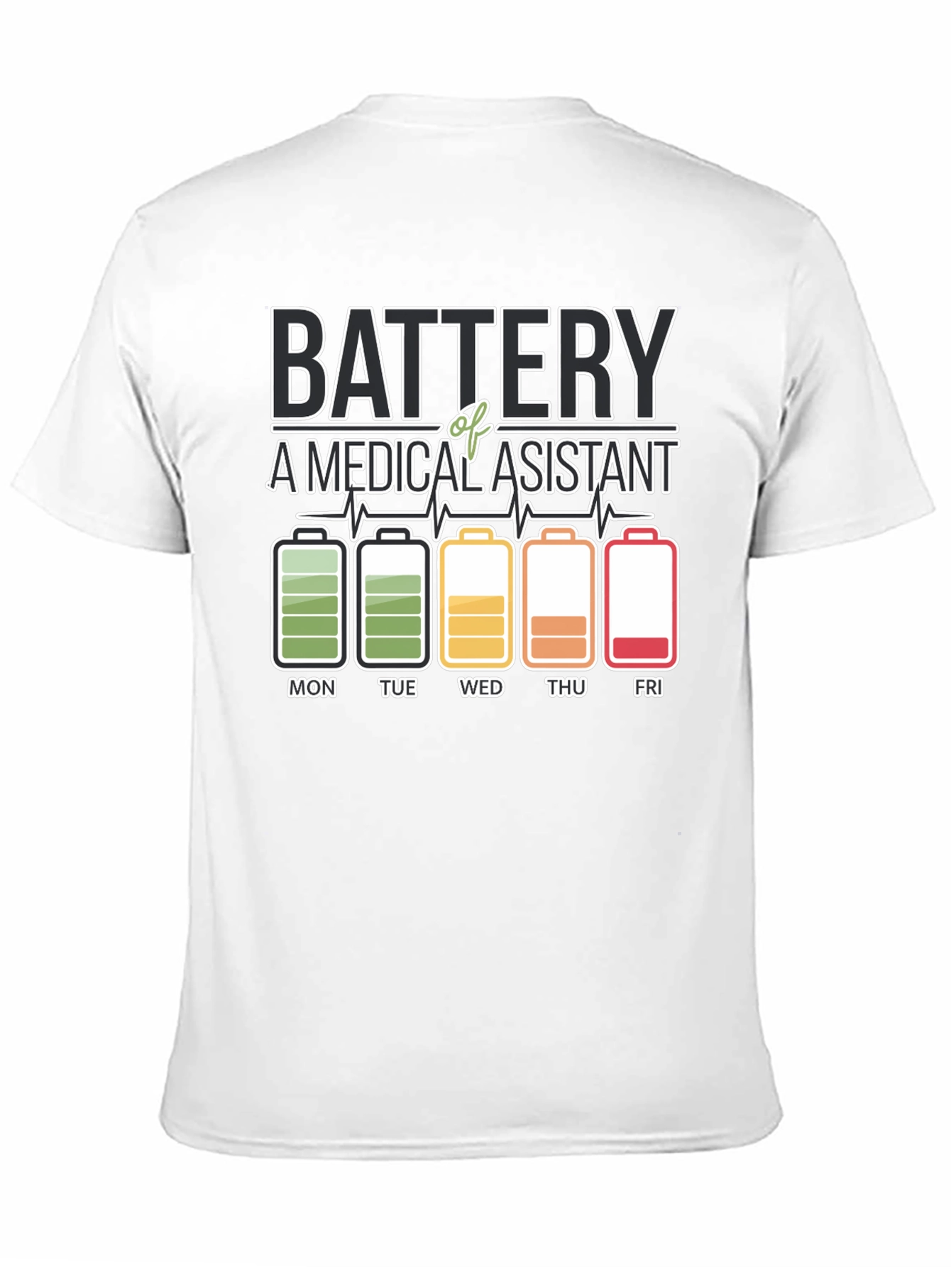 Medical Assistant Battery T-Shirt