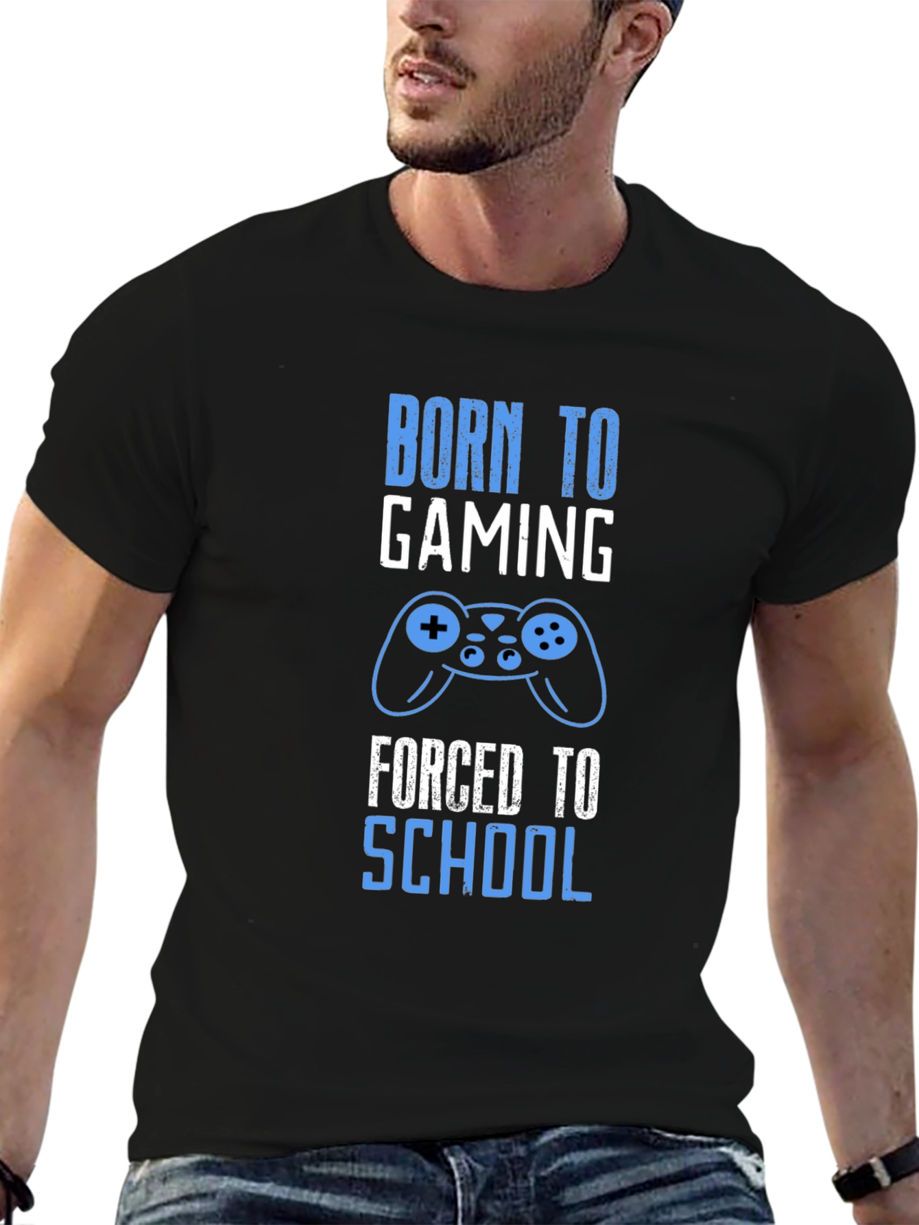 Born to Gaming T-Shirt - Funny Gamer Tee