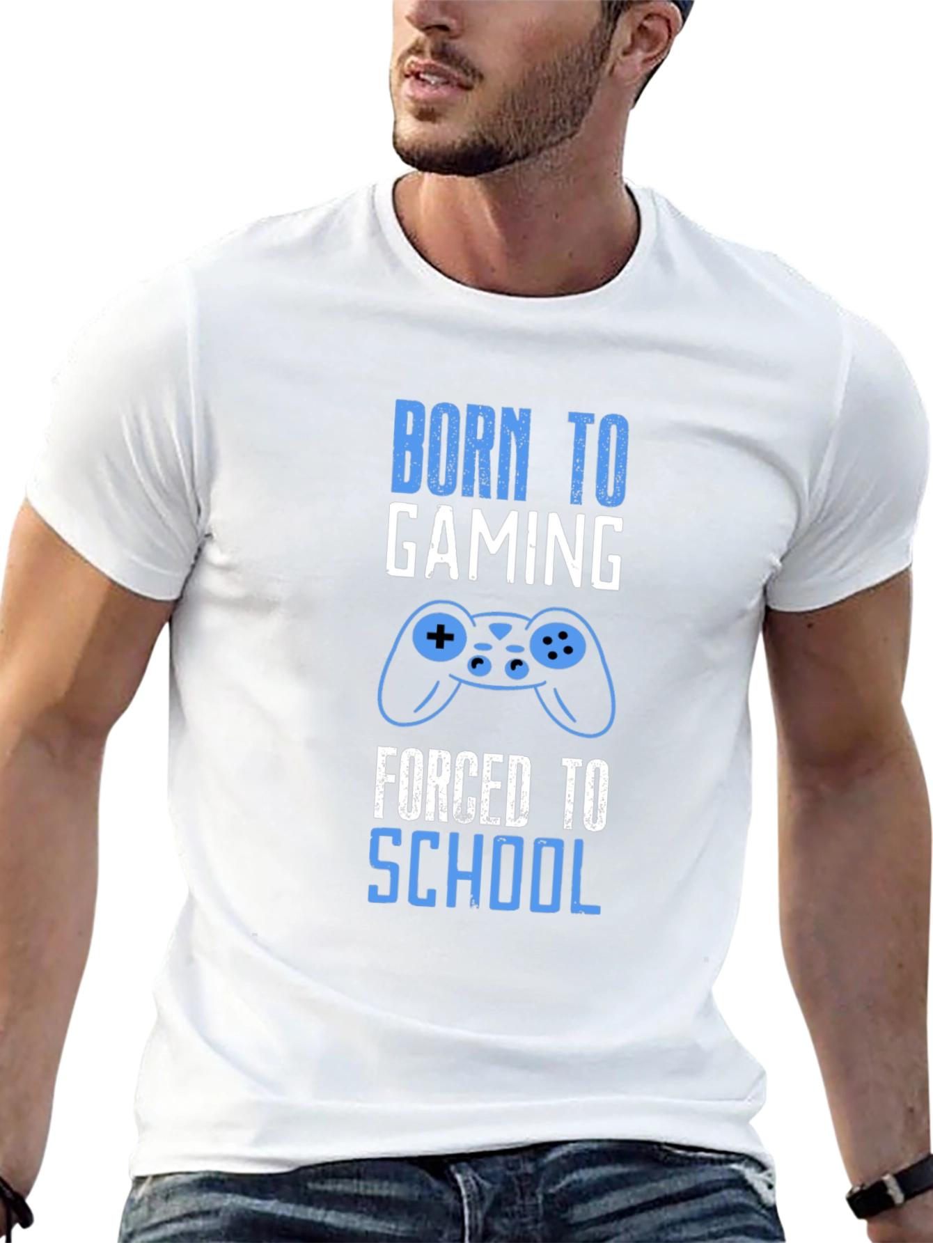Born to Gaming T-Shirt - Funny Gamer Tee