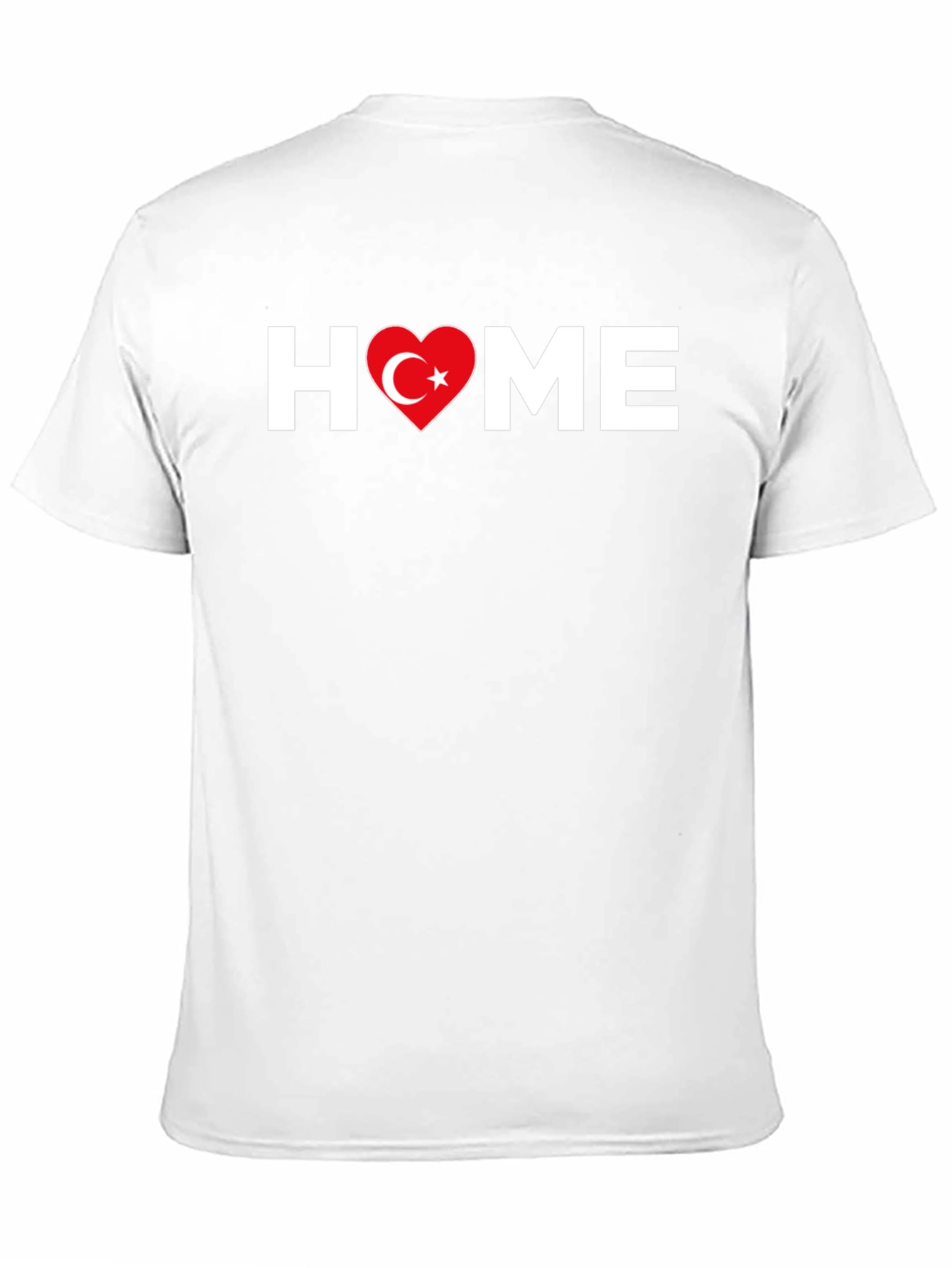 Turkish Heart Home T-Shirt - Black