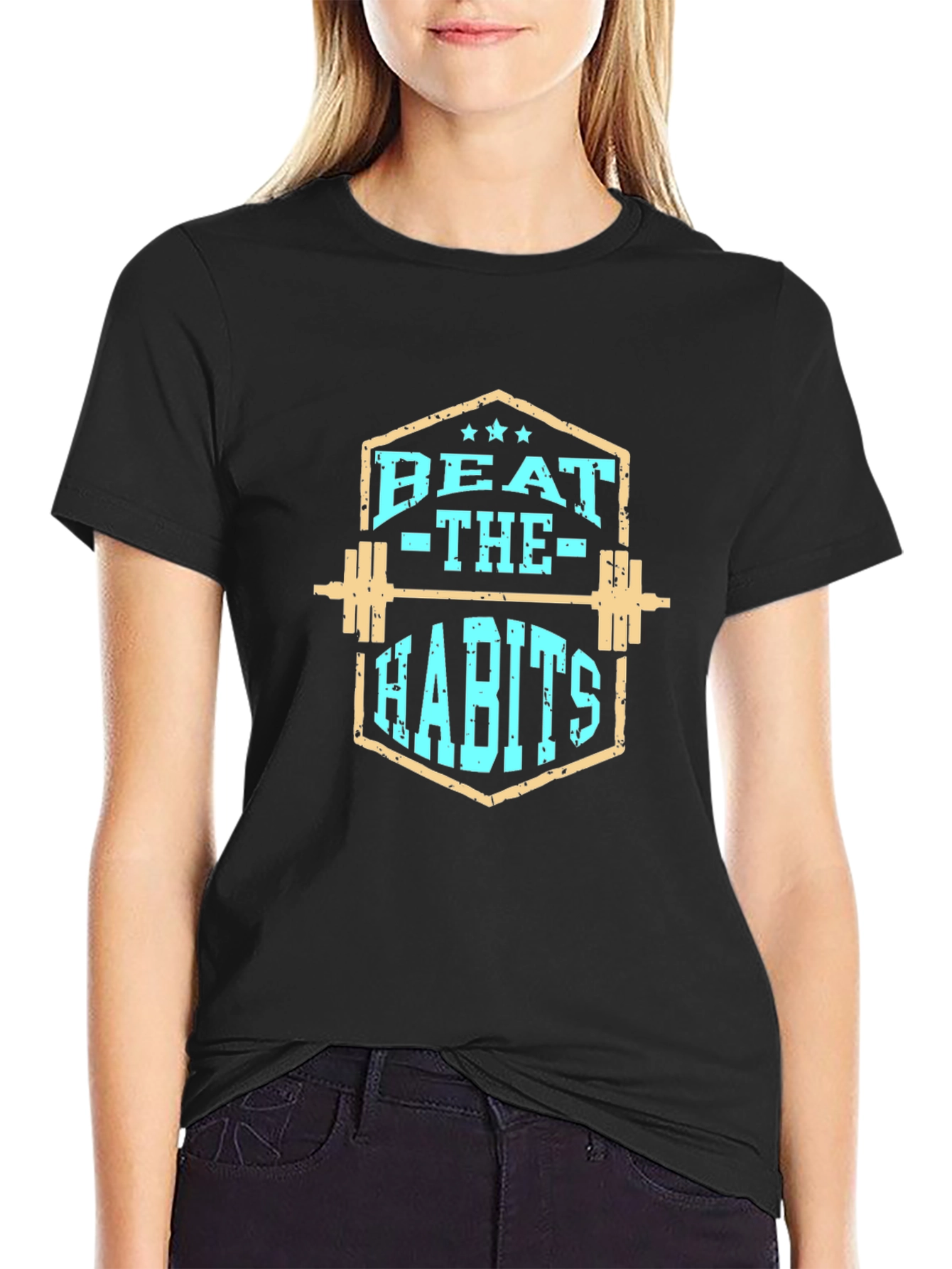 Beat The Habits Fitness T-Shirt