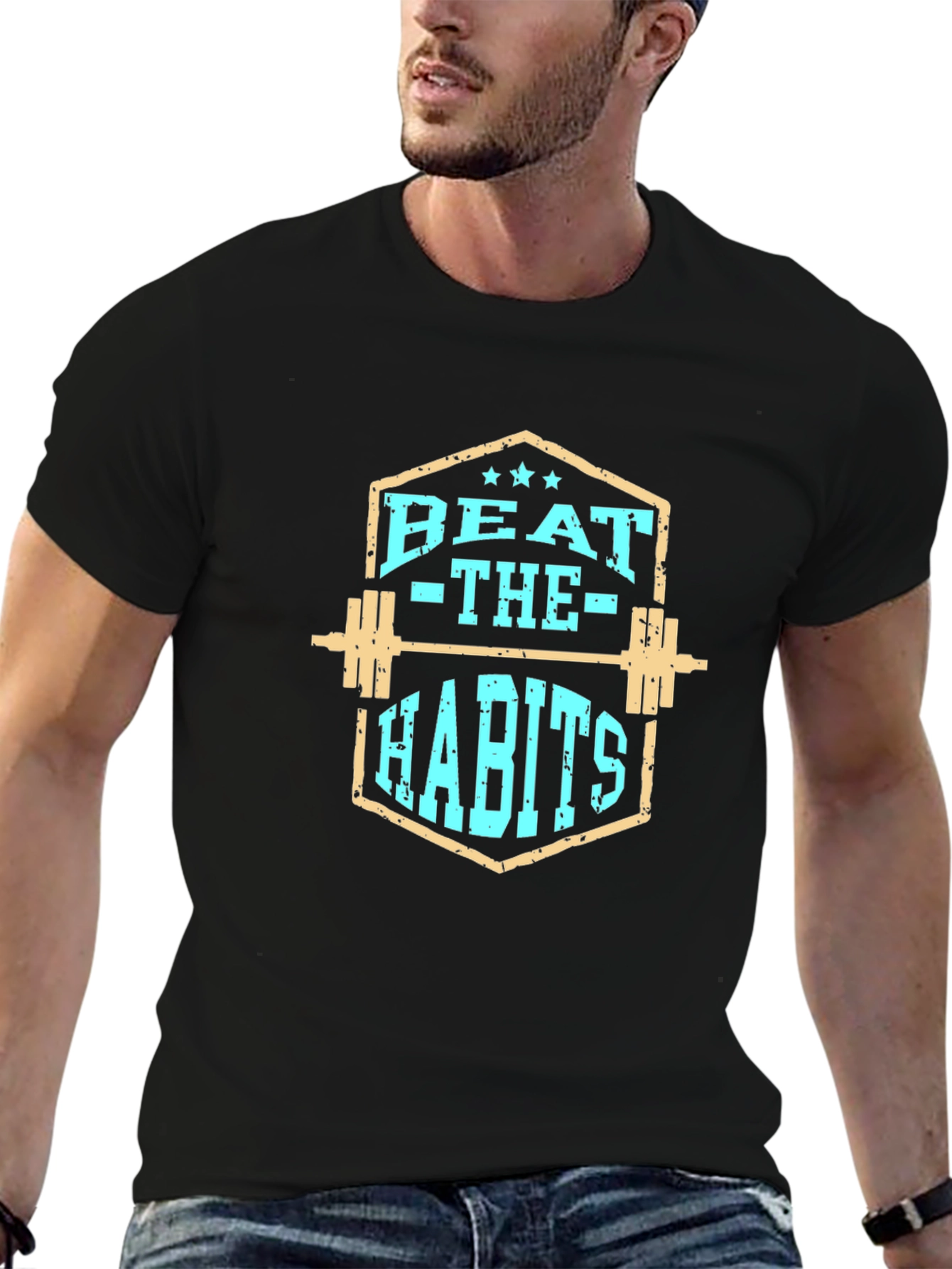 Beat The Habits Fitness T-Shirt