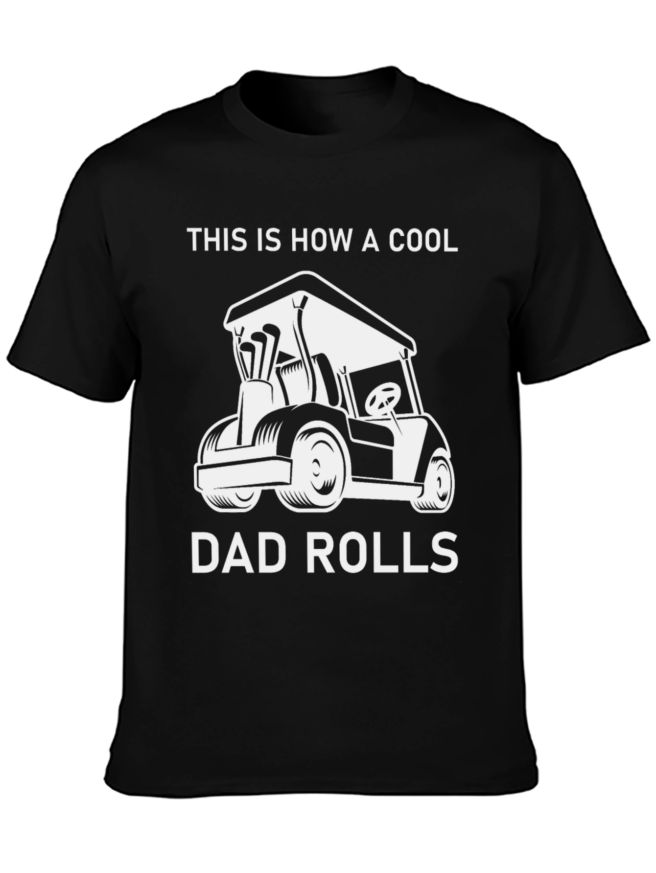 Cool Dad Golf Cart T-Shirt