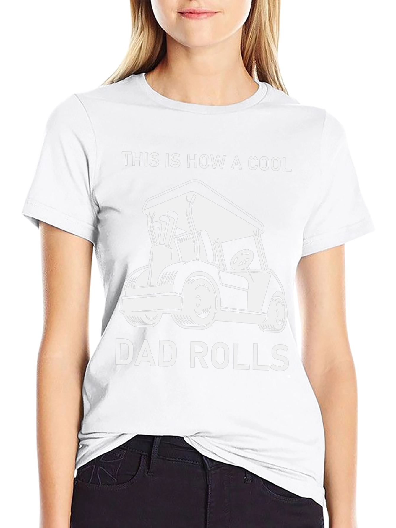 Cool Dad Golf Cart T-Shirt