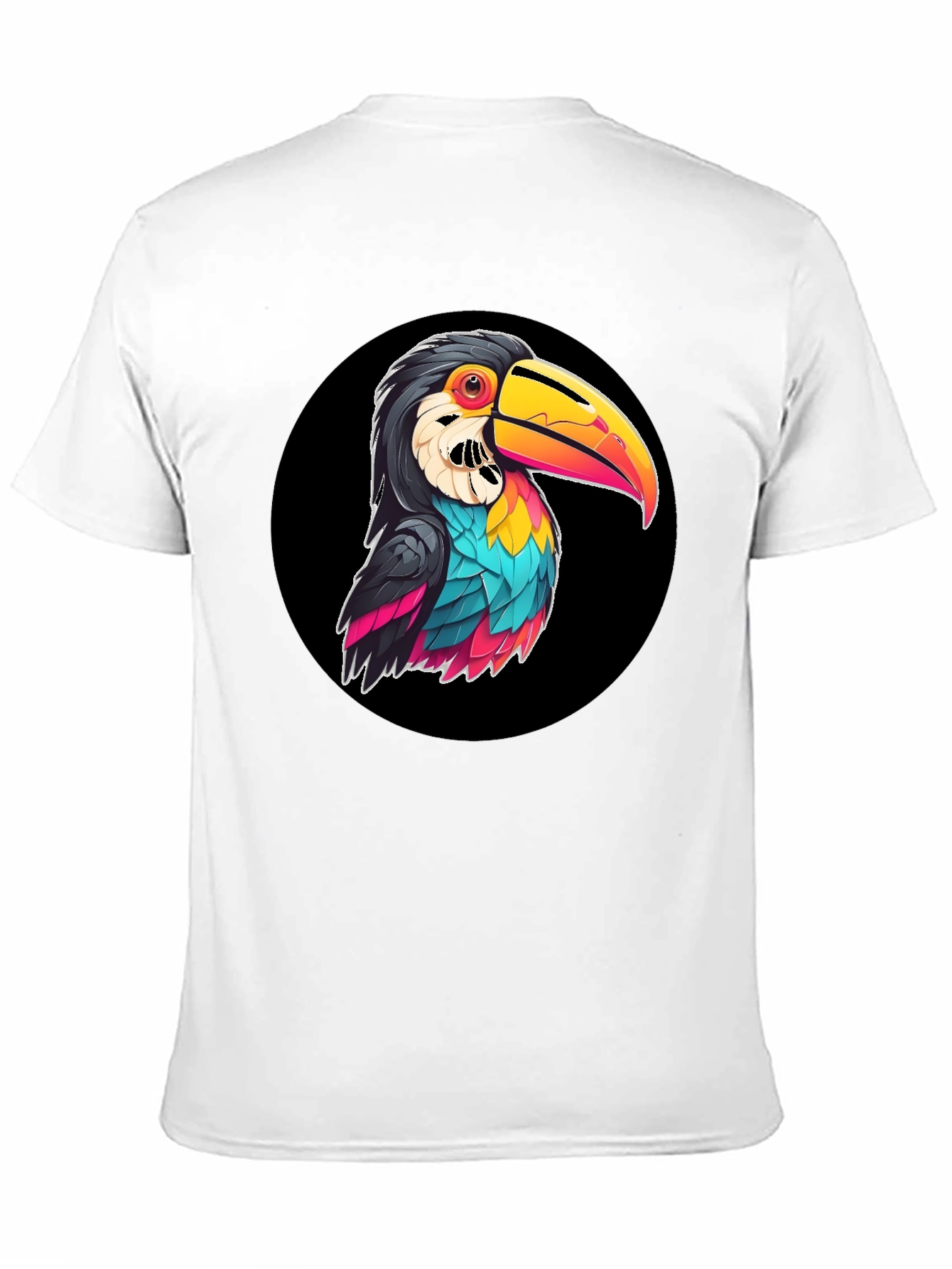 Toucan Graphic T-Shirt - Bold & Vibrant Design